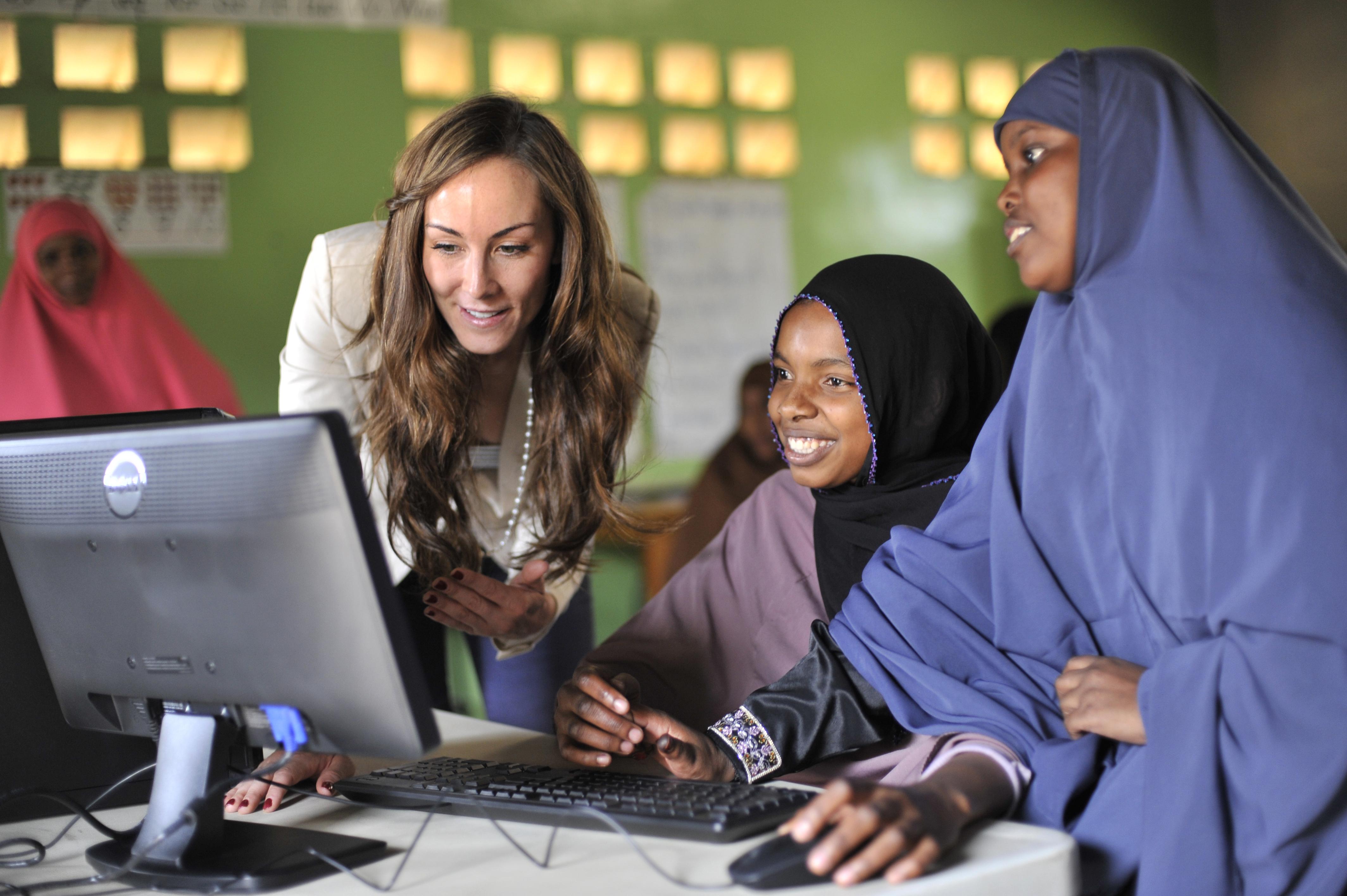 GIVING BACK – ‘Rajo’ means hope in Somali. At the Rajo Women's Literacy School