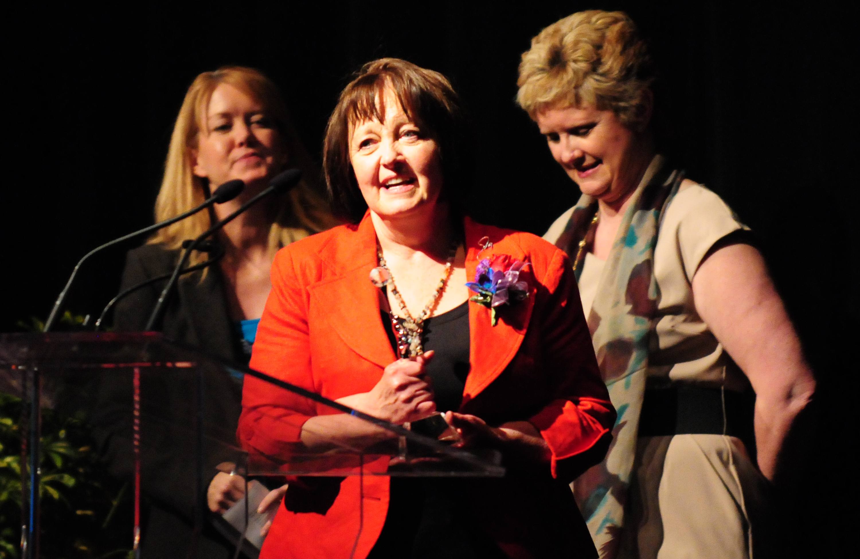 TRUE HONOUR- Carol Kelly was just one of the amazing women who received an award for their hard work during the Women of Excellence Gala Monday evening at the Capri. Among those were Marguerite Watson