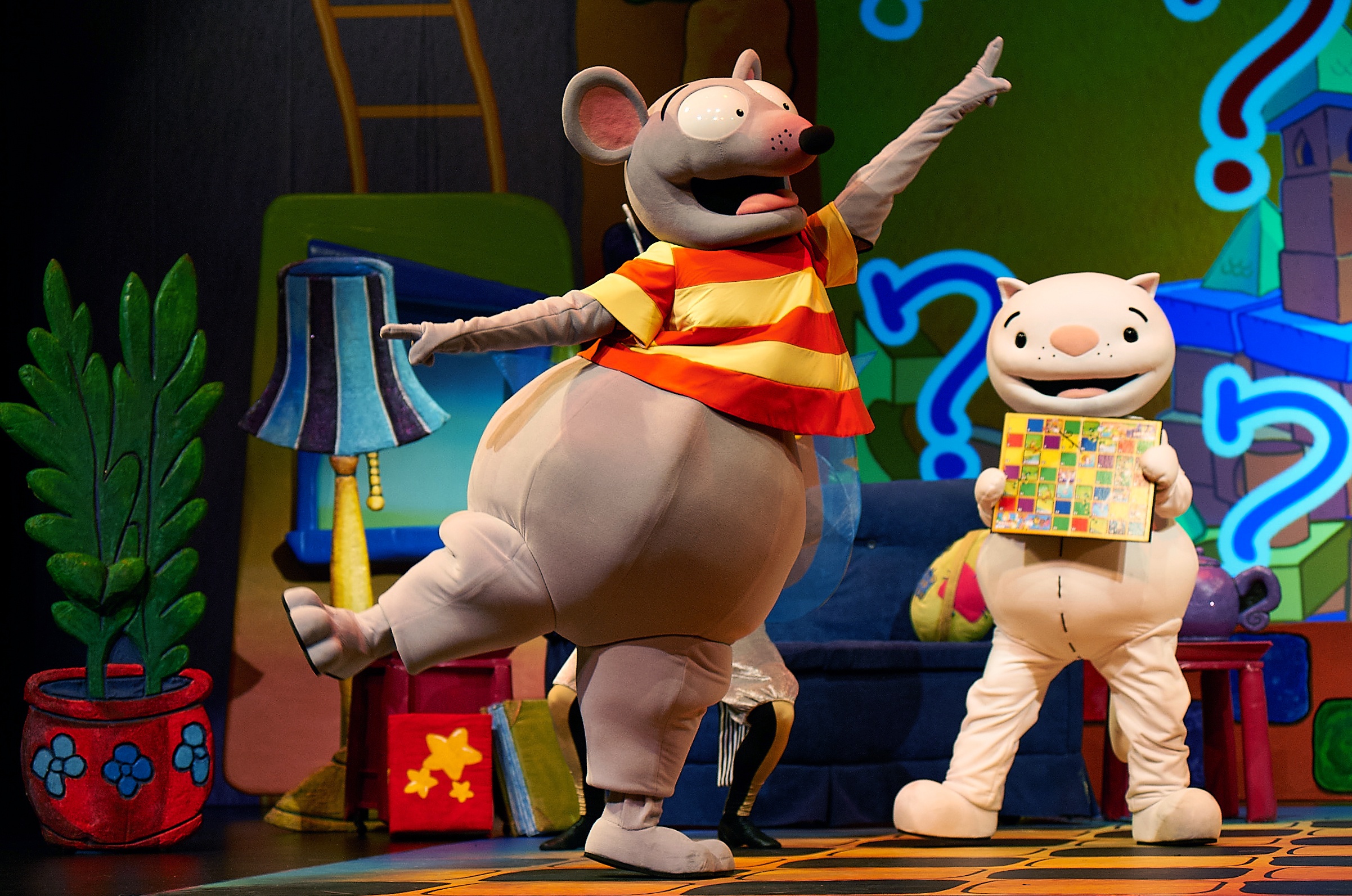 FRIENDLY FACES - Toopy and Binoo bring their show ‘Toopy and Binoo: Fun and Games’ to the Memorial Centre Sept. 26th.