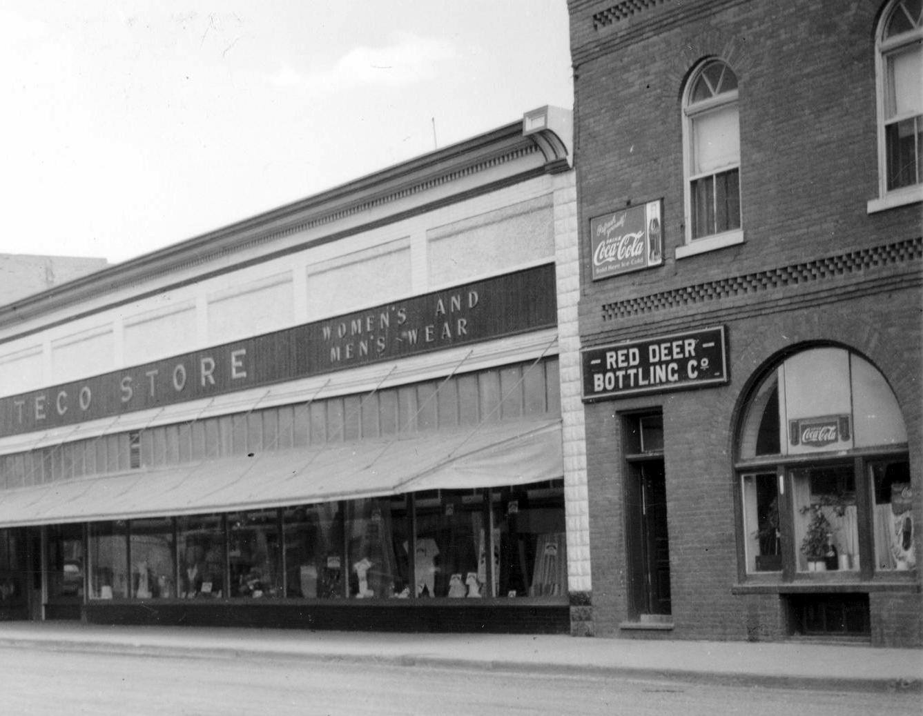 MILESTONE ANNIVERSARY- Red Deer Bottling plant on the corner of Gaetz Ave. and 48 St. south of the Eaton's Department Store