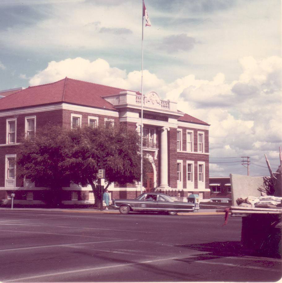 GRISLY TRIAL -Red Deer's old court house in the early 1960's.  It was the scene of the first murder trial for Robert Raymond Cook.