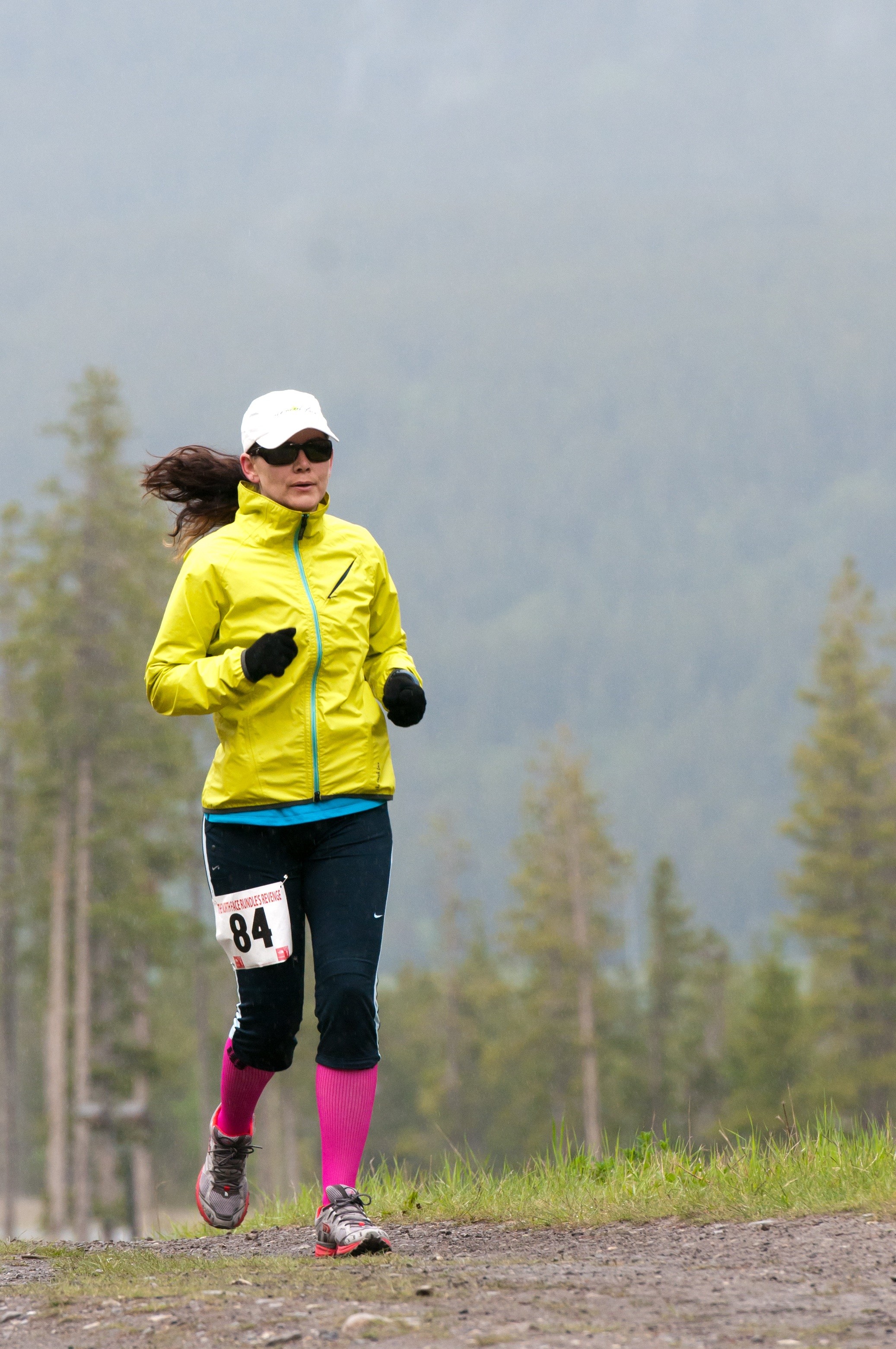FOCUS – Deborah Campbell takes part in 2012’s Rundle’s Revenge at Canmore. A diagnosis of Ankylosing Spondylitis hasn't kept her from taking part in the active lifestyle that she loves.
