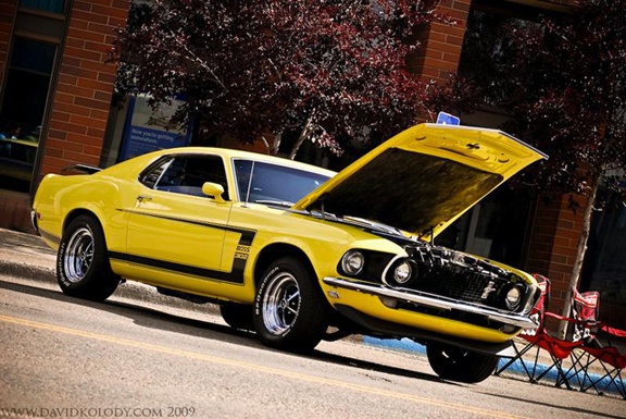 FIRST CLASS – Pictured here is a 1969 Mustang Boss 302