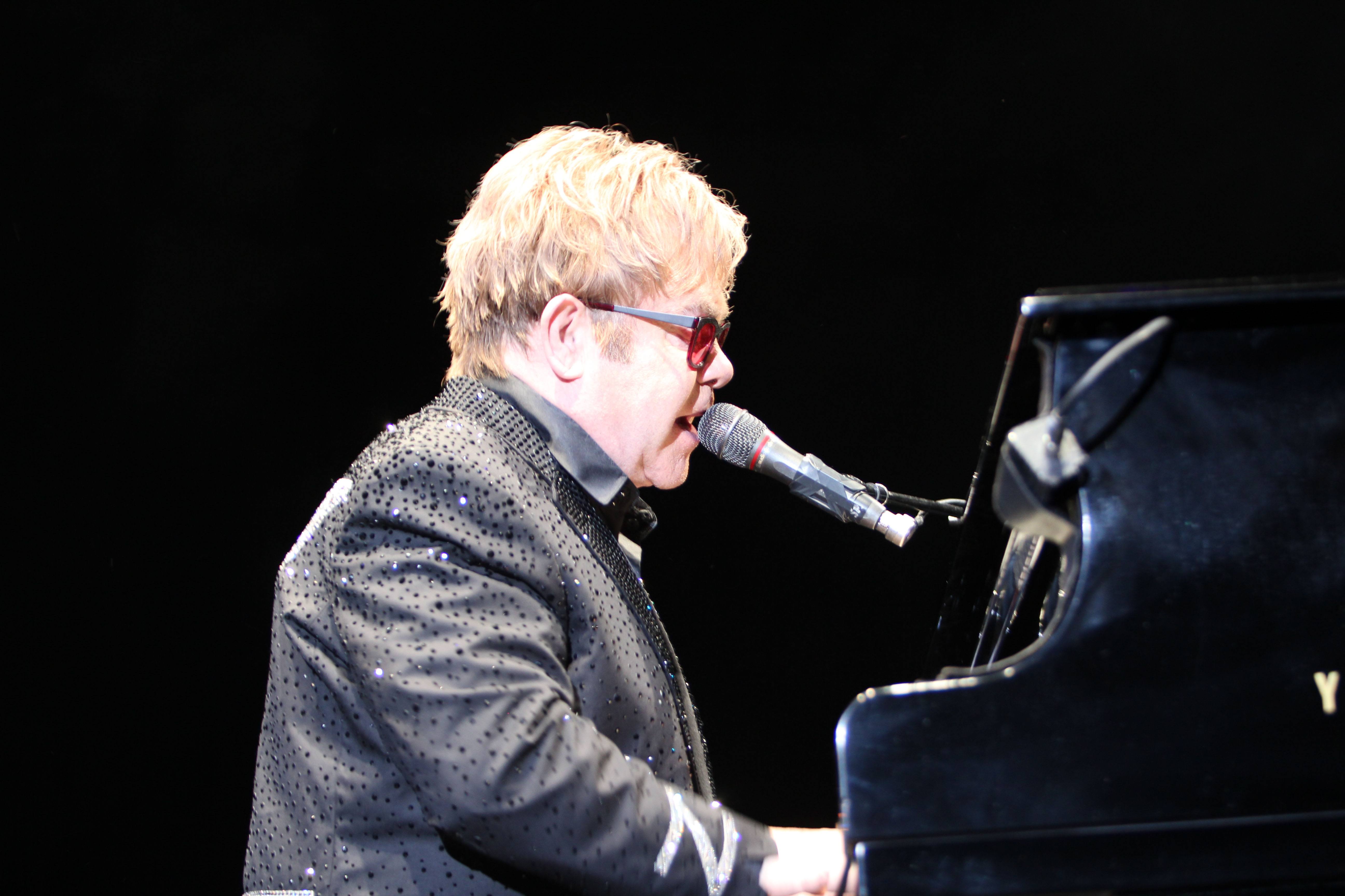 MUSIC LEGEND- Elton John entertained a sold out crowd last night at the Centrium.