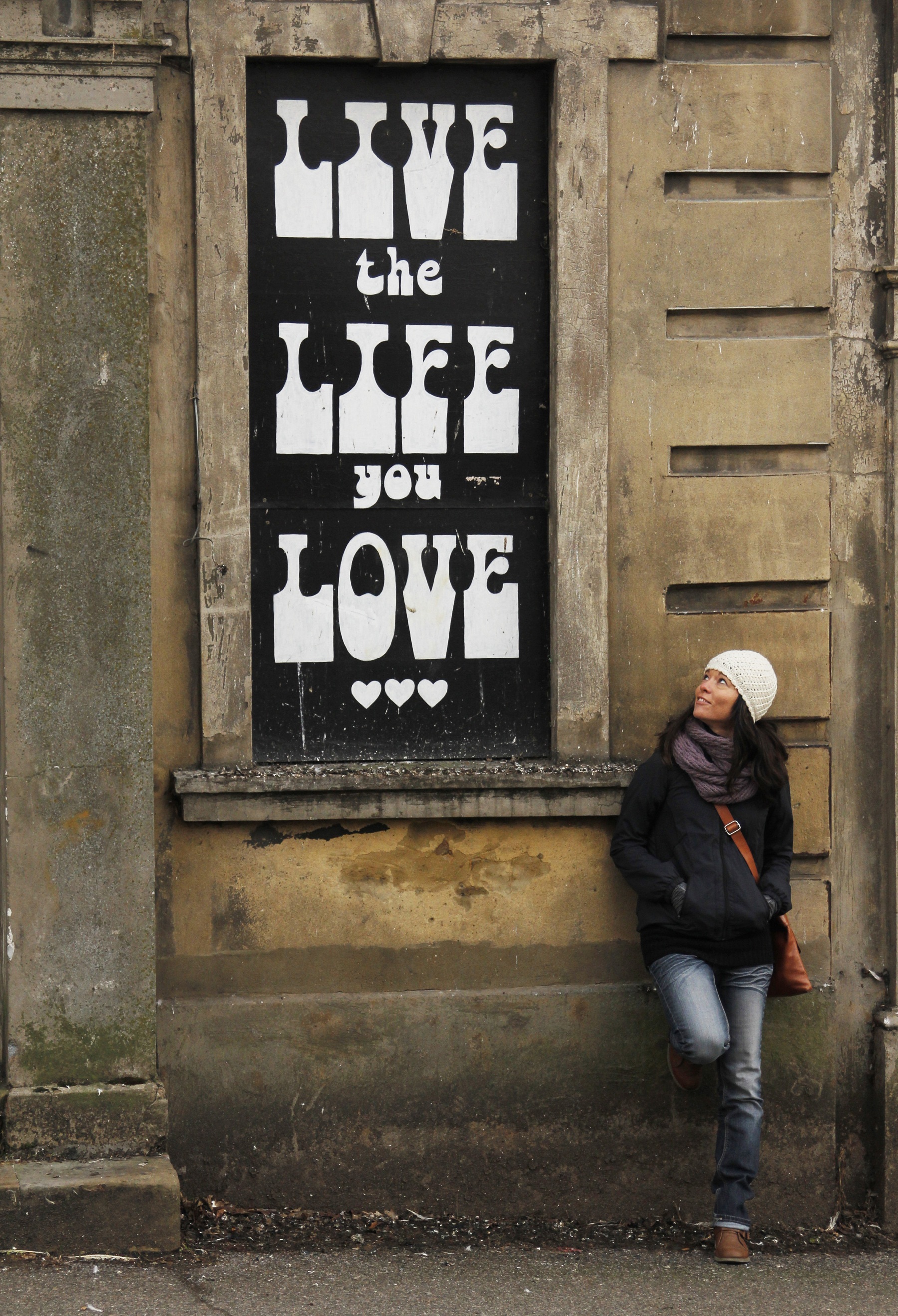SIGHTSEEING: Local writer Lani Ledingham is pictured in the town of Leigh-On-Sea