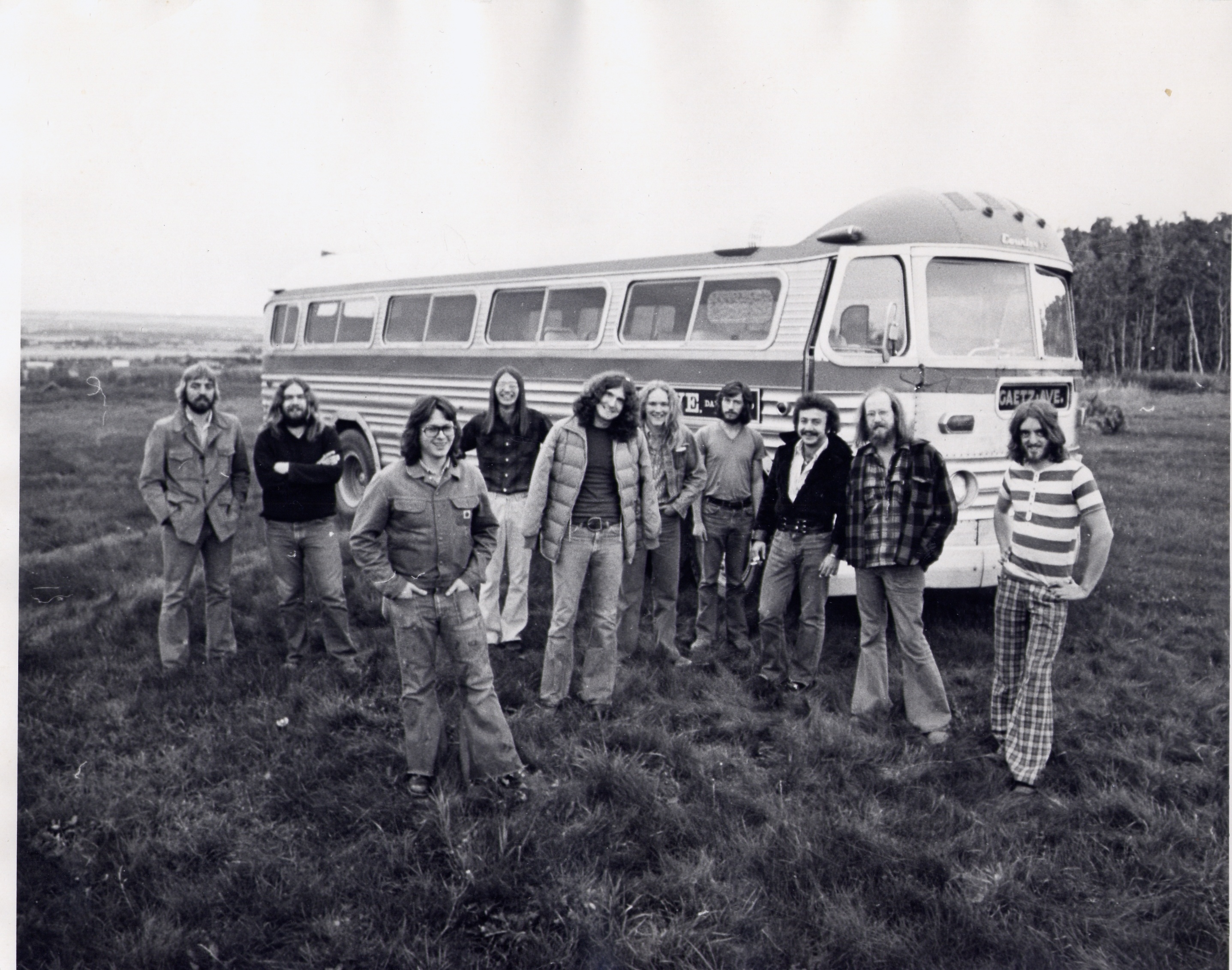 GOOD TIMES – Members of the popular Gaetz Avenue Dance Band pose for a photo back in the early 1970s. Several original members of the band