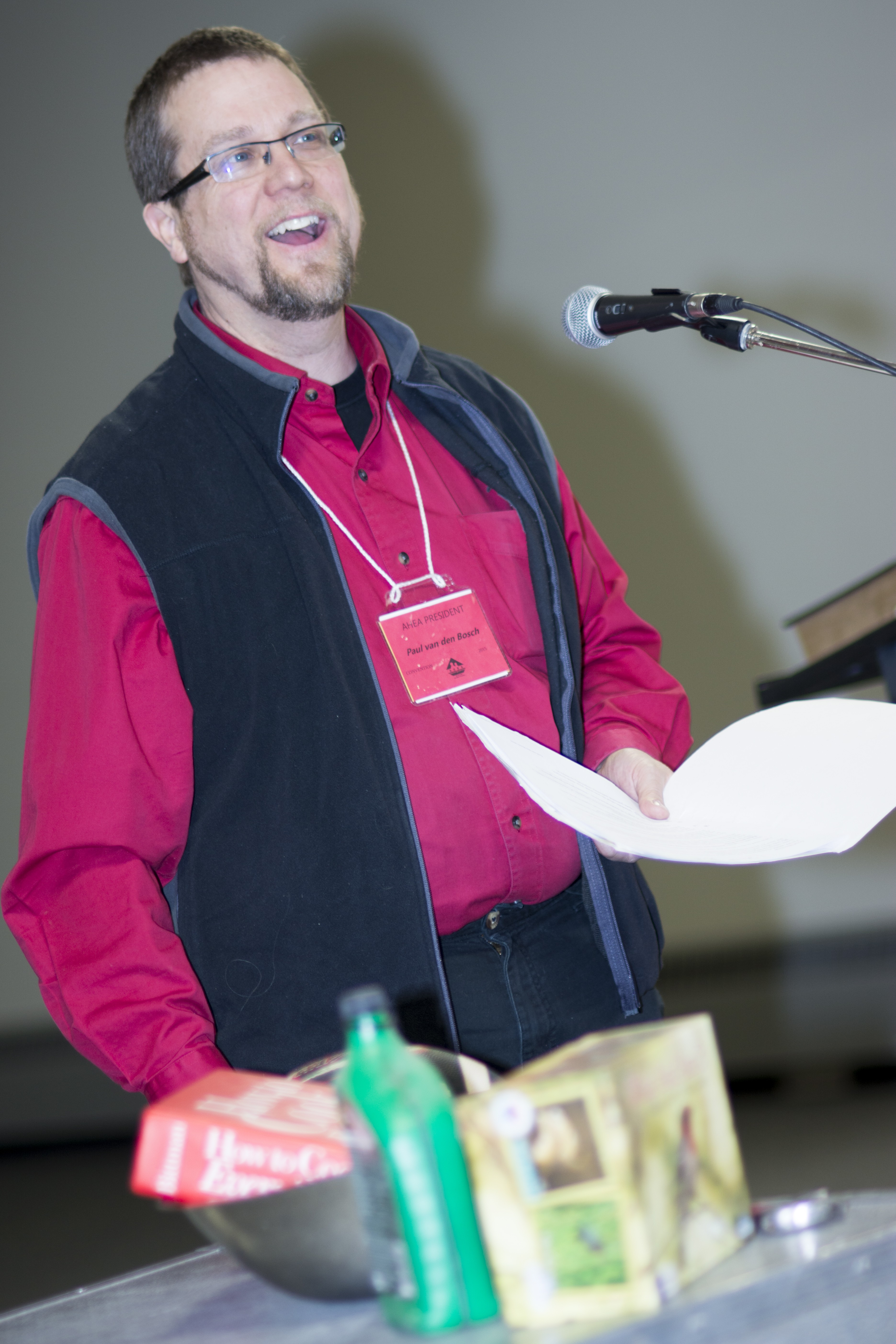 FOSTERING INDIVIDUALITY – The 2015 Alberta Home Education Association (AHEA) Convention took place over the weekend at Westerner Park where president of the AHEA board Paul van den Bosch spoke on the benefits of home education.