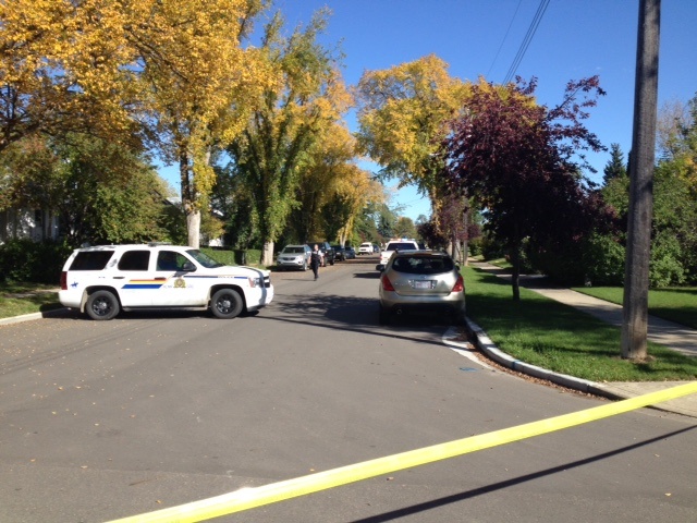 ON SCENE - Red Deer RCMP continue to investigate a shooting in the Michener neighbourhood that sent one man to hospital on Sept. 15th.