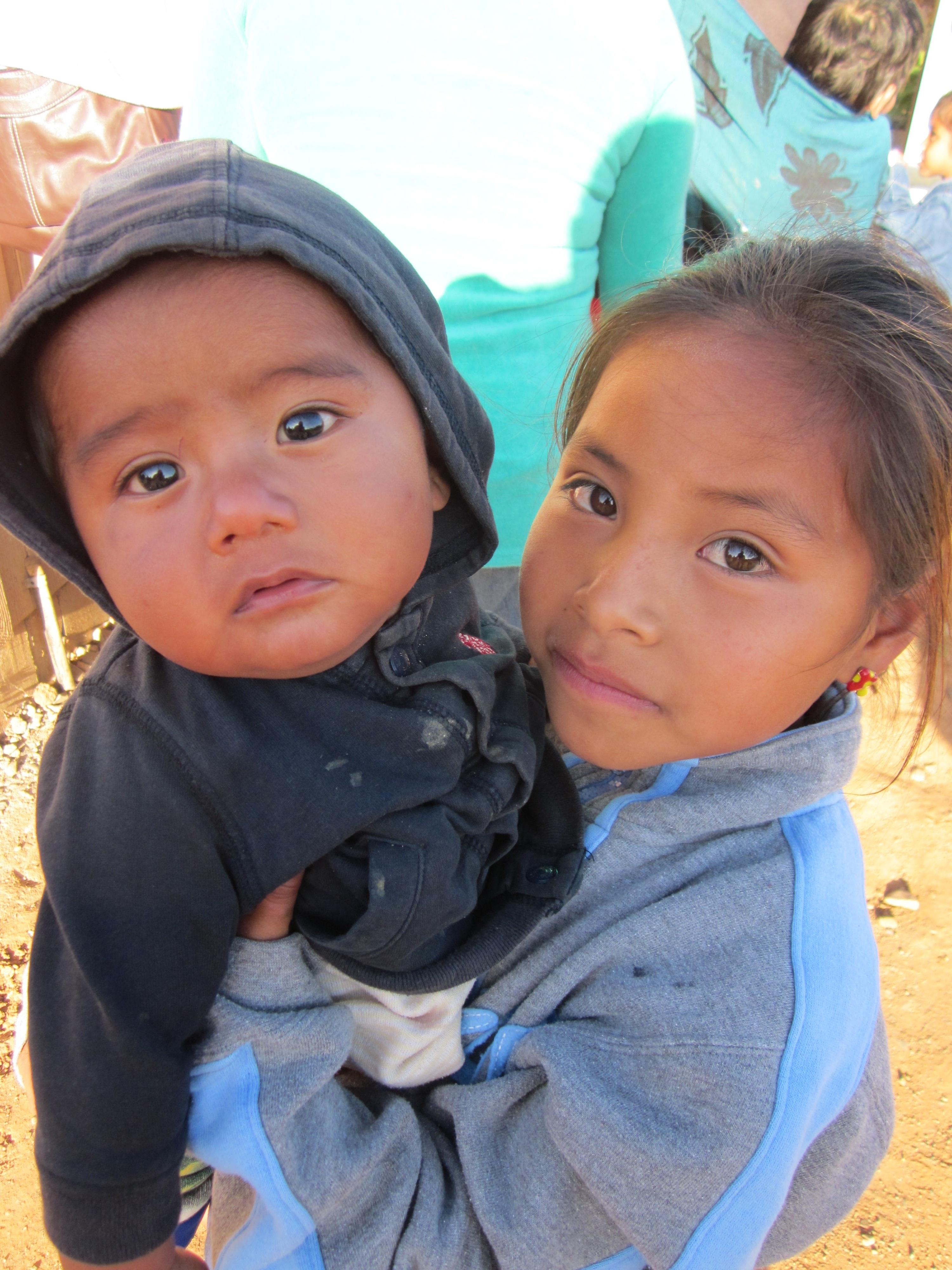 CONNECTING – Children in the village of San Quintin
