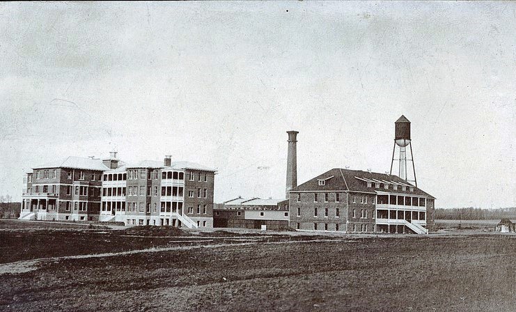 SEEKING TREATMENT - Pictured here is the Ponoka Mental Hospital