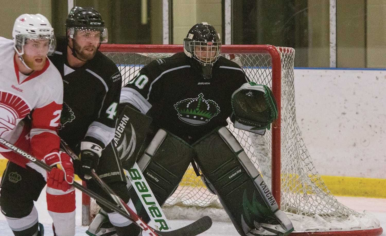 LOOKING AHEAD - Former Red Deer College Kings goaltender Kraymer Barnstable is looking forward to the season ahead with the Lacombe Generals.