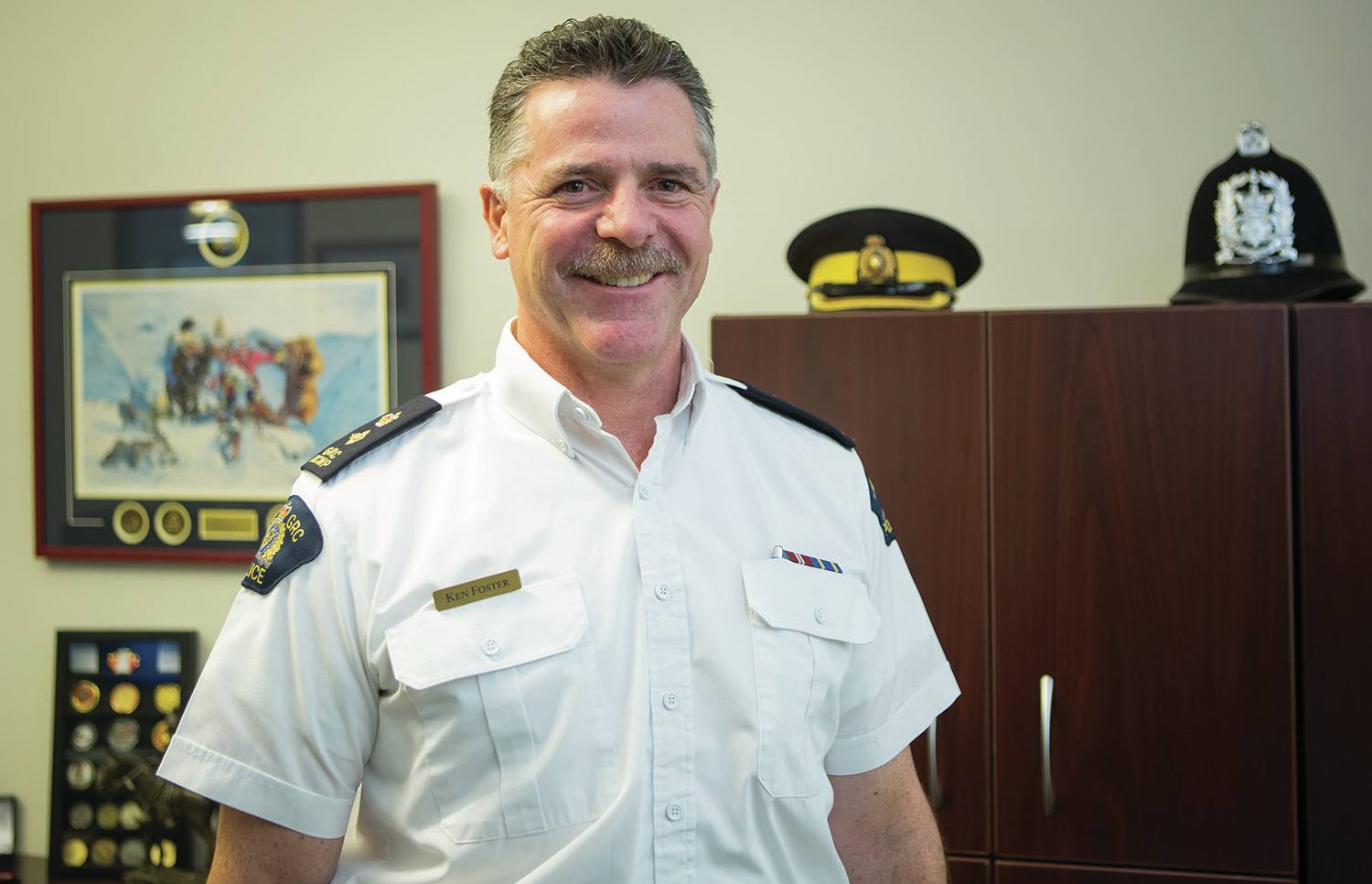 IN CHARGE - Red Deer’s new officer in charge Supt. Ken Foster is excited to begin his new position.
