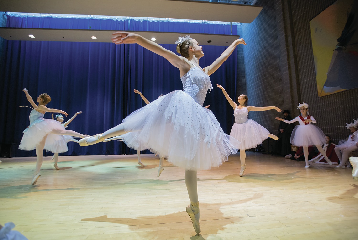 TRADITION - Dancers rehearse a scene from The Nutcracker at Red Deer College recently. Performances run this weekend on the Arts Centre mainstage.