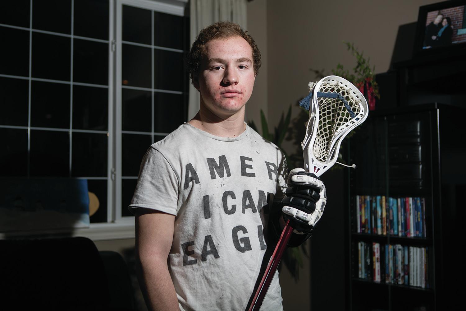 BIG DREAMS - Local lacrosse player Keaton Kennedy hopes to pursue a scholarship at an NCAA school.