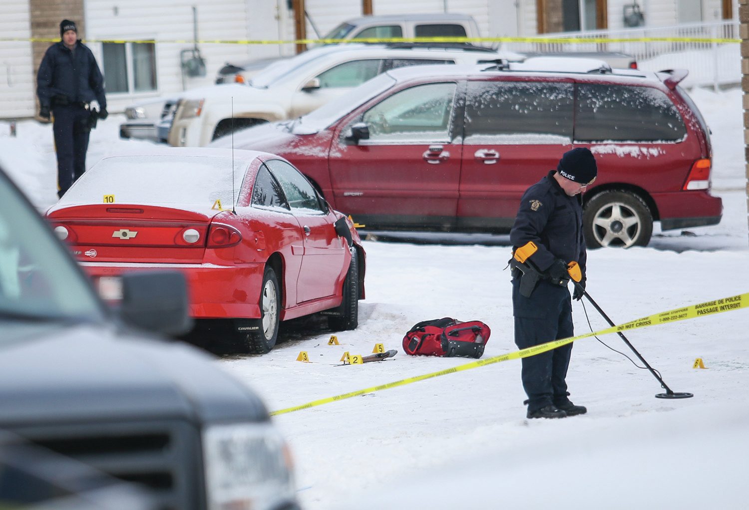 ON SCENE - Red Deer RCMP and Major Crimes Unit - South are investigating the suspicious death of a female early this morning. Police remain on two scenes - one located at 42nd St. and 54th Ave. and the second located at a residential area off 43rd St.