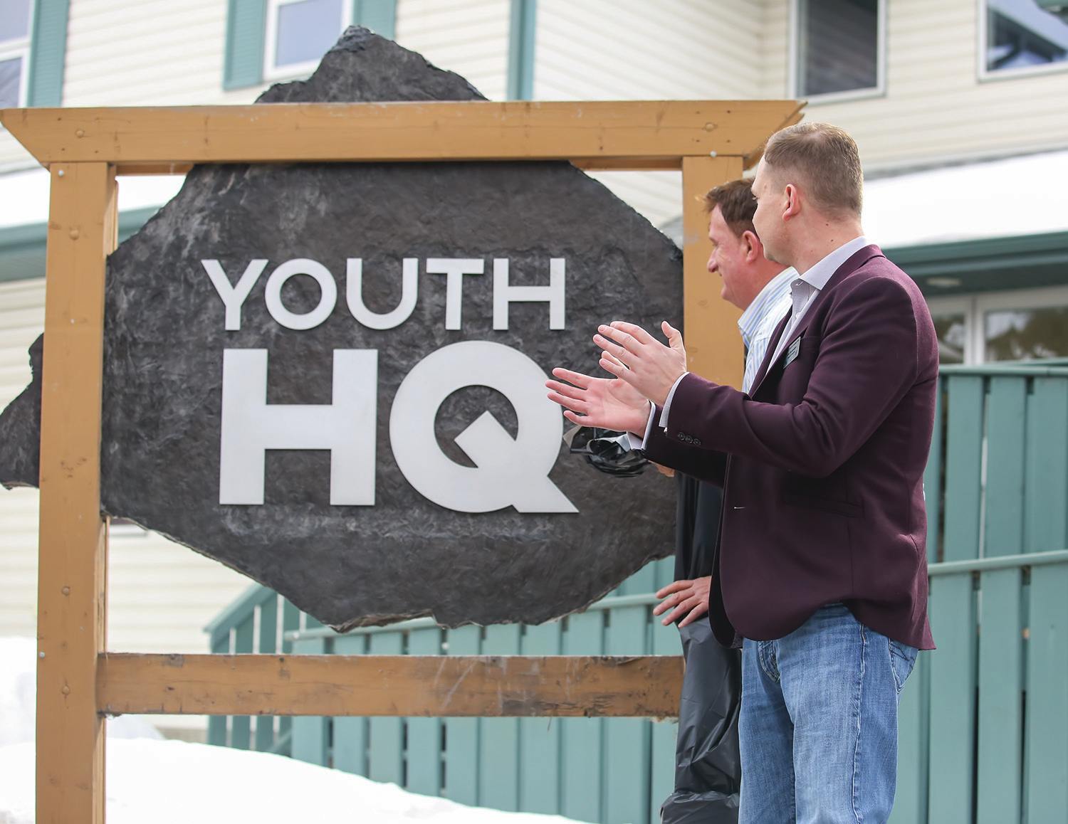CELEBRATION - The Red Deer Youth and Volunteer Centre began a new chapter in their 40 year history last week after announcing a name change to Youth HQ.