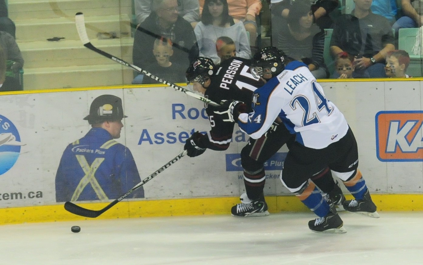 BIG WIN- The Red Deer Rebels played their first game of the season this past friday against the Kooteney Ice. The Rebels won 2-3.