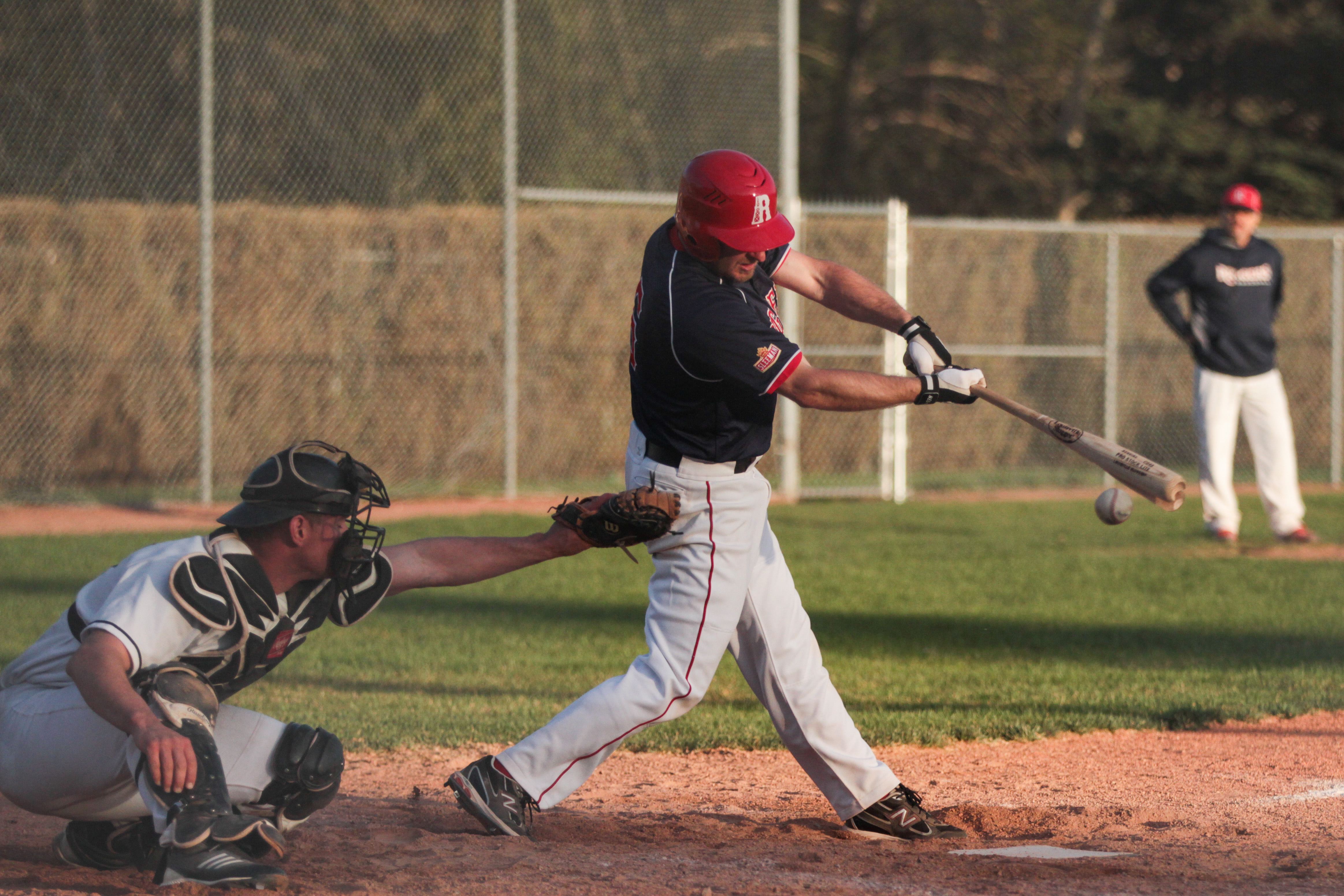 HARD HIT - Pictured here is Coach Curtis Bailey of the Red Deer Riggers during a game back in 2013.