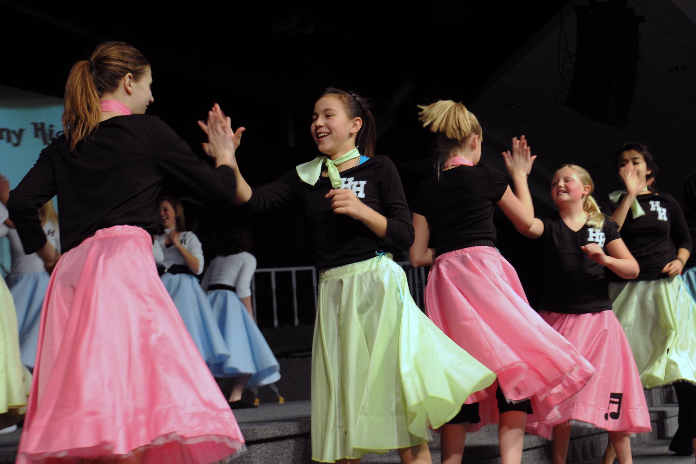 COLOURFUL DANCERS- Dancers practice their steps to get ready for their upcoming theatre production Seeker: The Dreamer