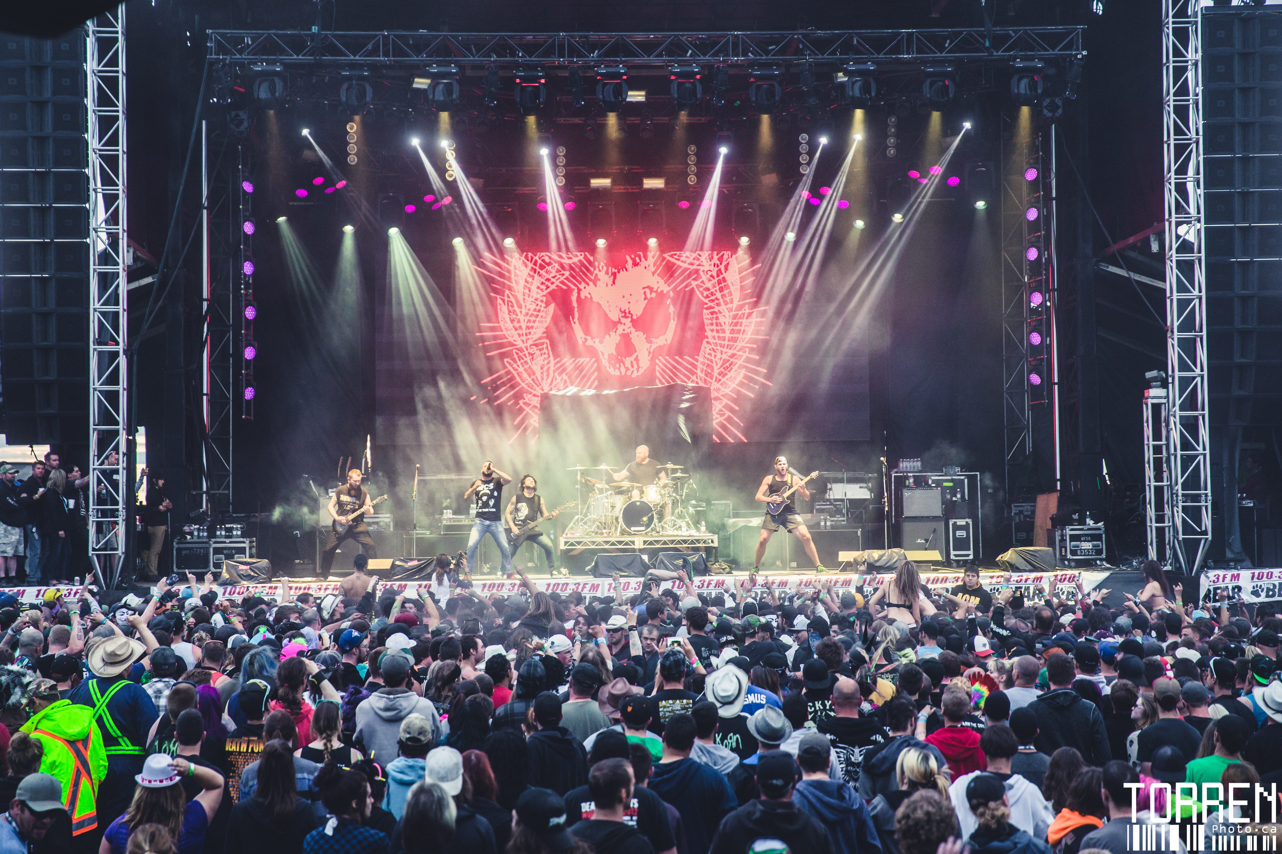 PACKED HOUSE - Killswitch Engage performed at last year's Tail Creek festival.