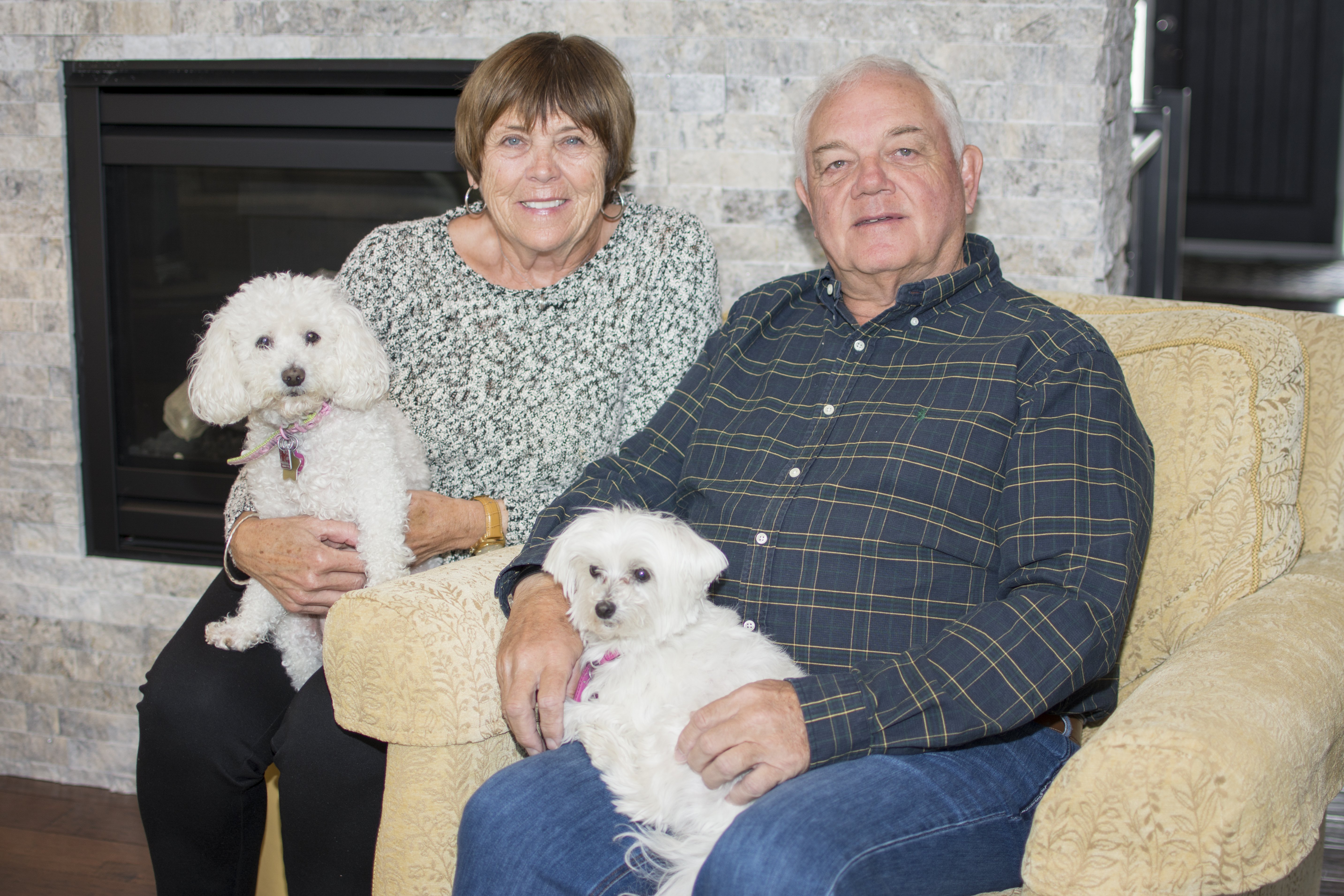 GIVING BACK – Valerie and Doug Sandall enjoy volunteering their time for a number of causes in Red Deer. As National Volunteer Week runs next week