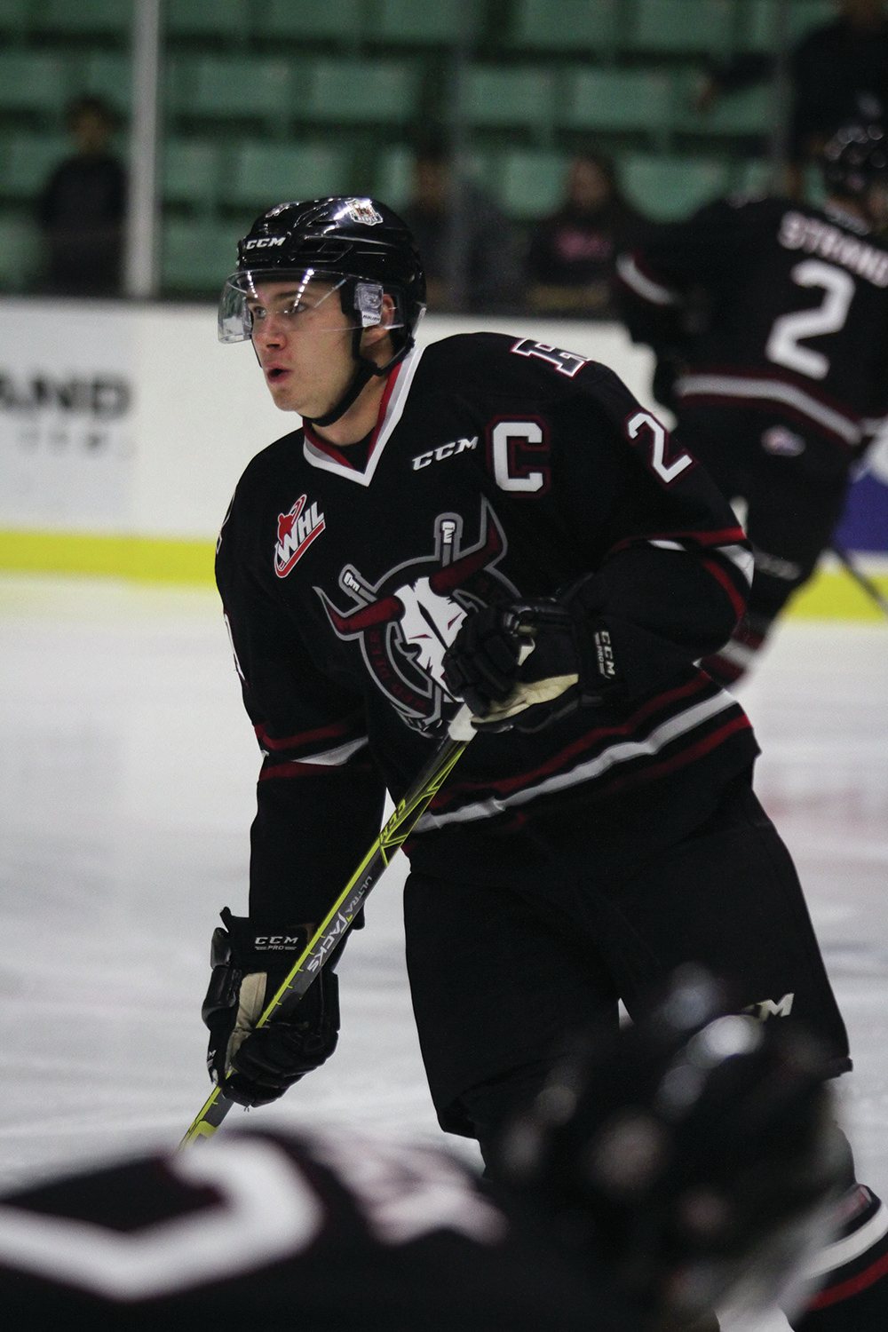 EL CAPITAN - Wyatt Johnson was named the new captain of the Red Deer Rebels last month. Johnson has been a steady presence in the Rebels’ line-up for the past four years.