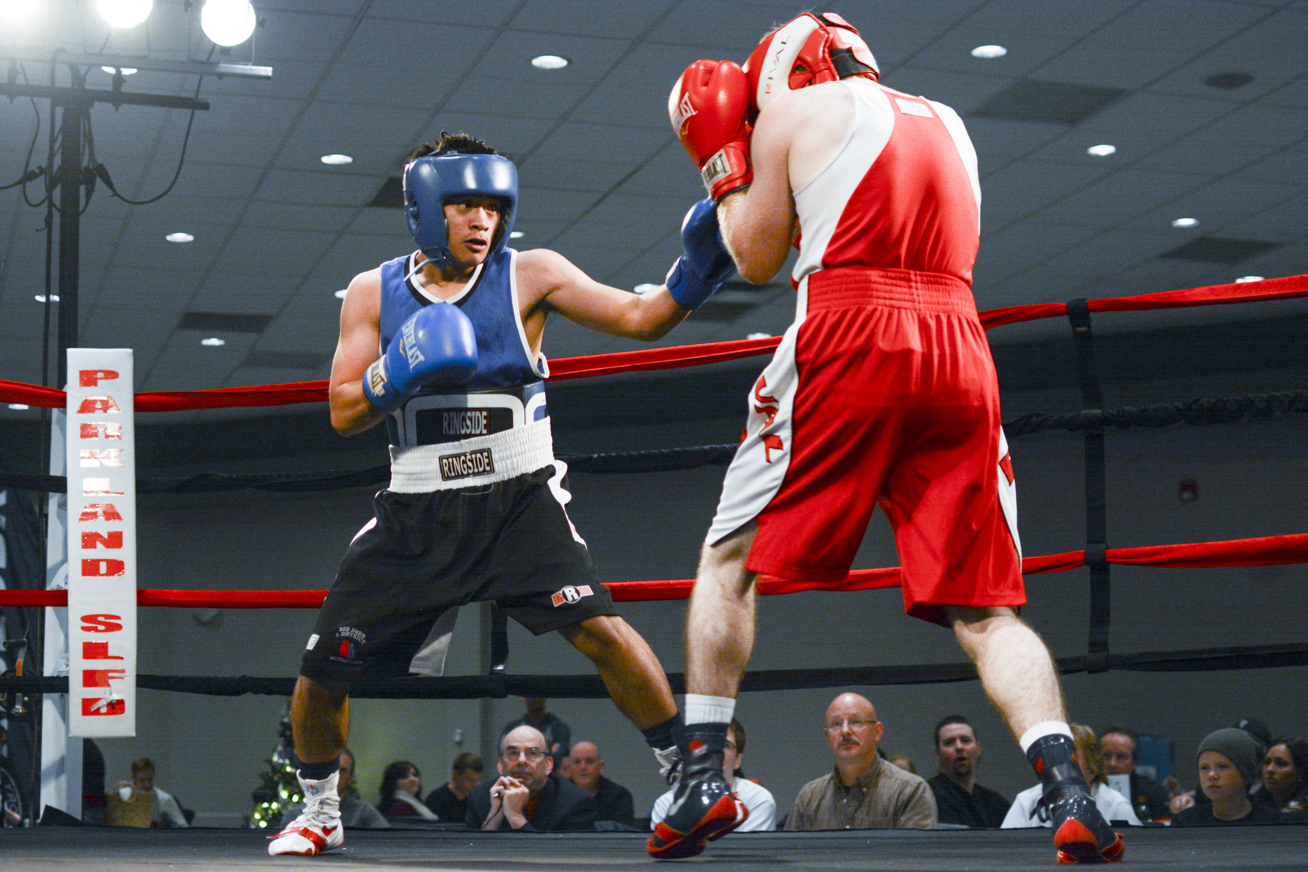 BIG WIN – Louie Cudillo of the Red Deer Boxing Club took home a big win and was named Fighter of the Night after facing off against Blake McPhee out of Sweet Science in Fort McMurray during last weekend’s Rumble In Red Deer 6.