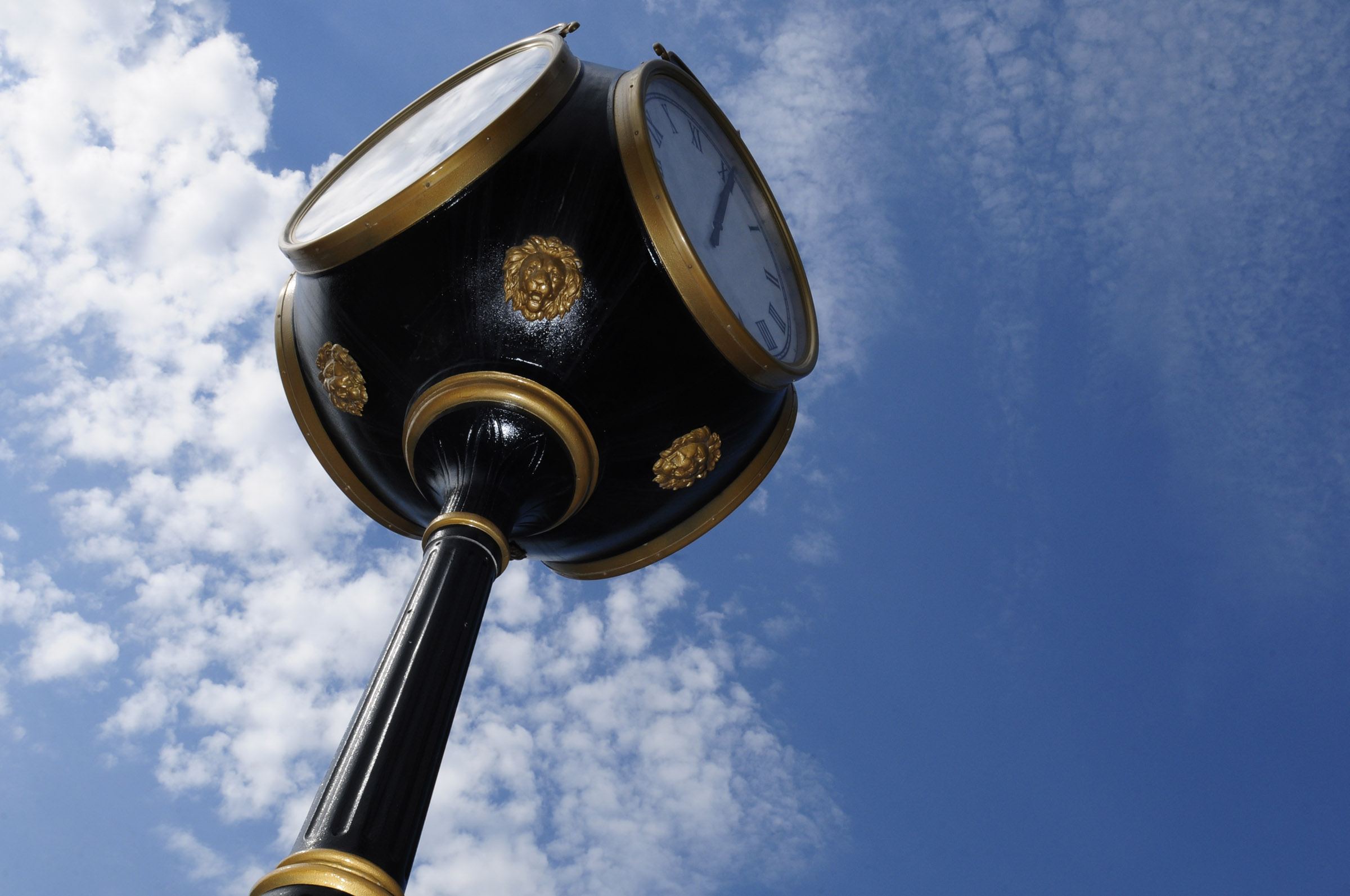 WAITING FOR REPAIRS - City officials are searching for a new vendor to come to Red Deer and fix The Rotary Clock in downtown Red Deer.