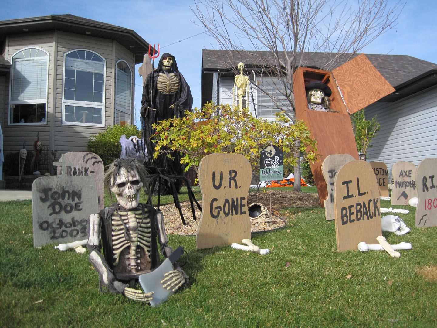 TRICK-OR-TREAT- A local eye doctor has suggestions for youngsters to stay safely seen while they’re out trick-or-treating this Halloween.