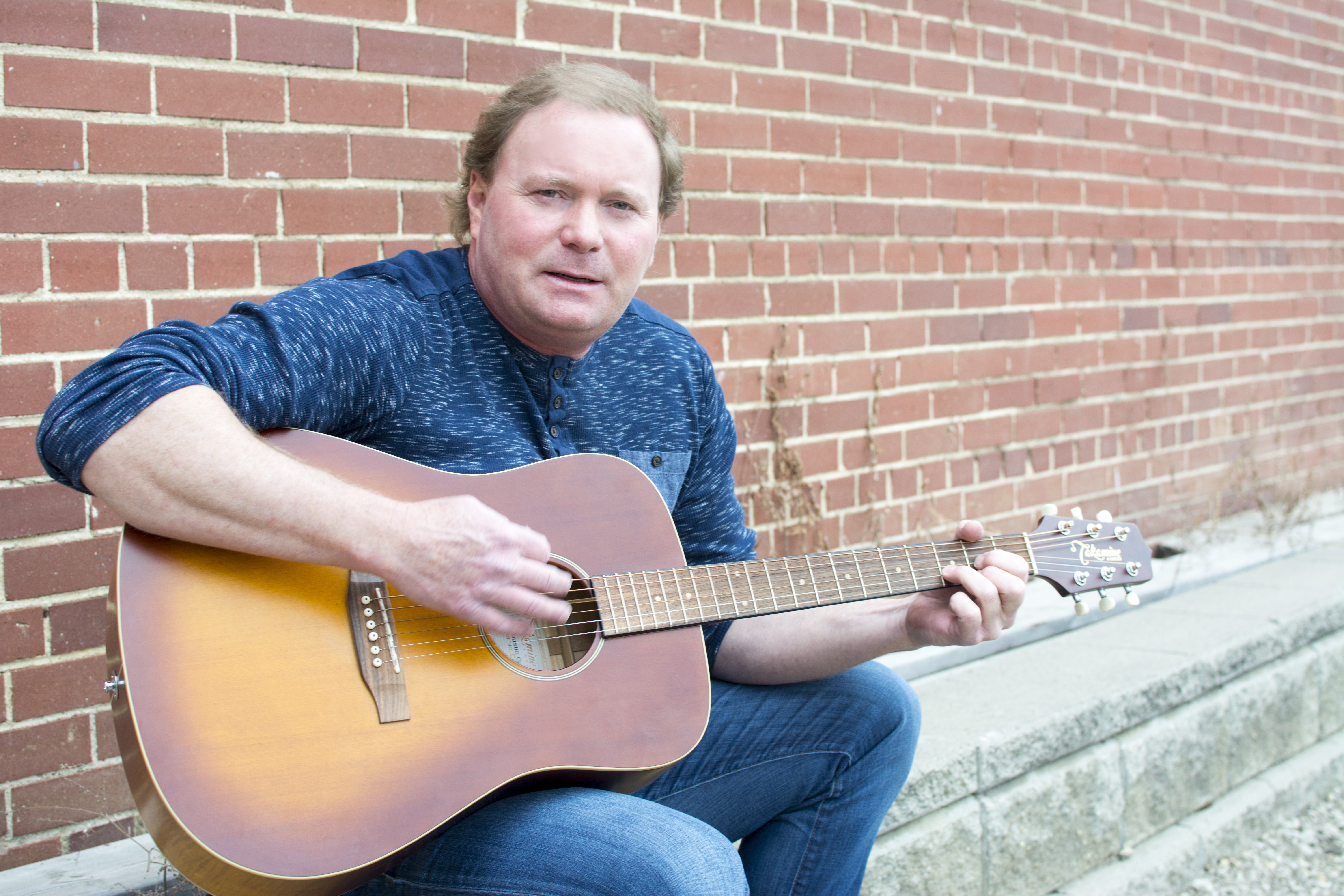 LOCAL TALENT – Singer James Andruski is looking forward to introducing his music in coming shows.