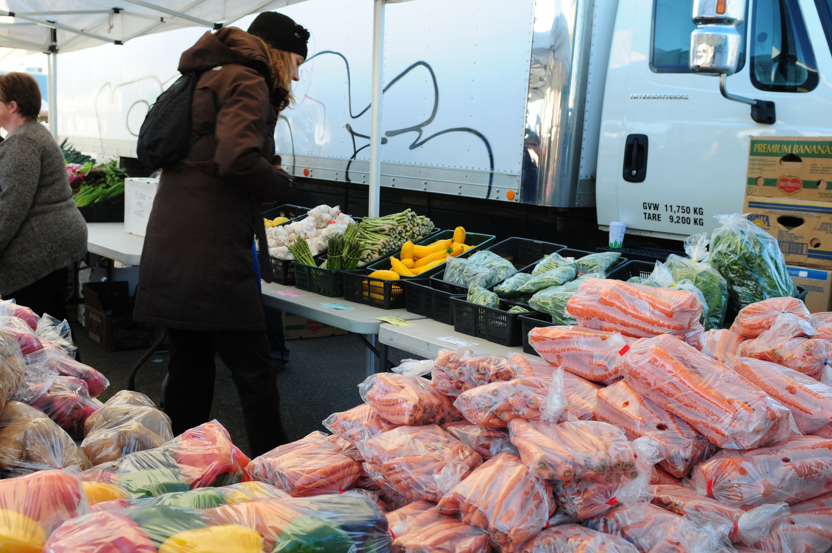 THE LAST ONE- Red Deerians flocked to the last Red Deer Market this past weekend downtown to get their fresh produce.