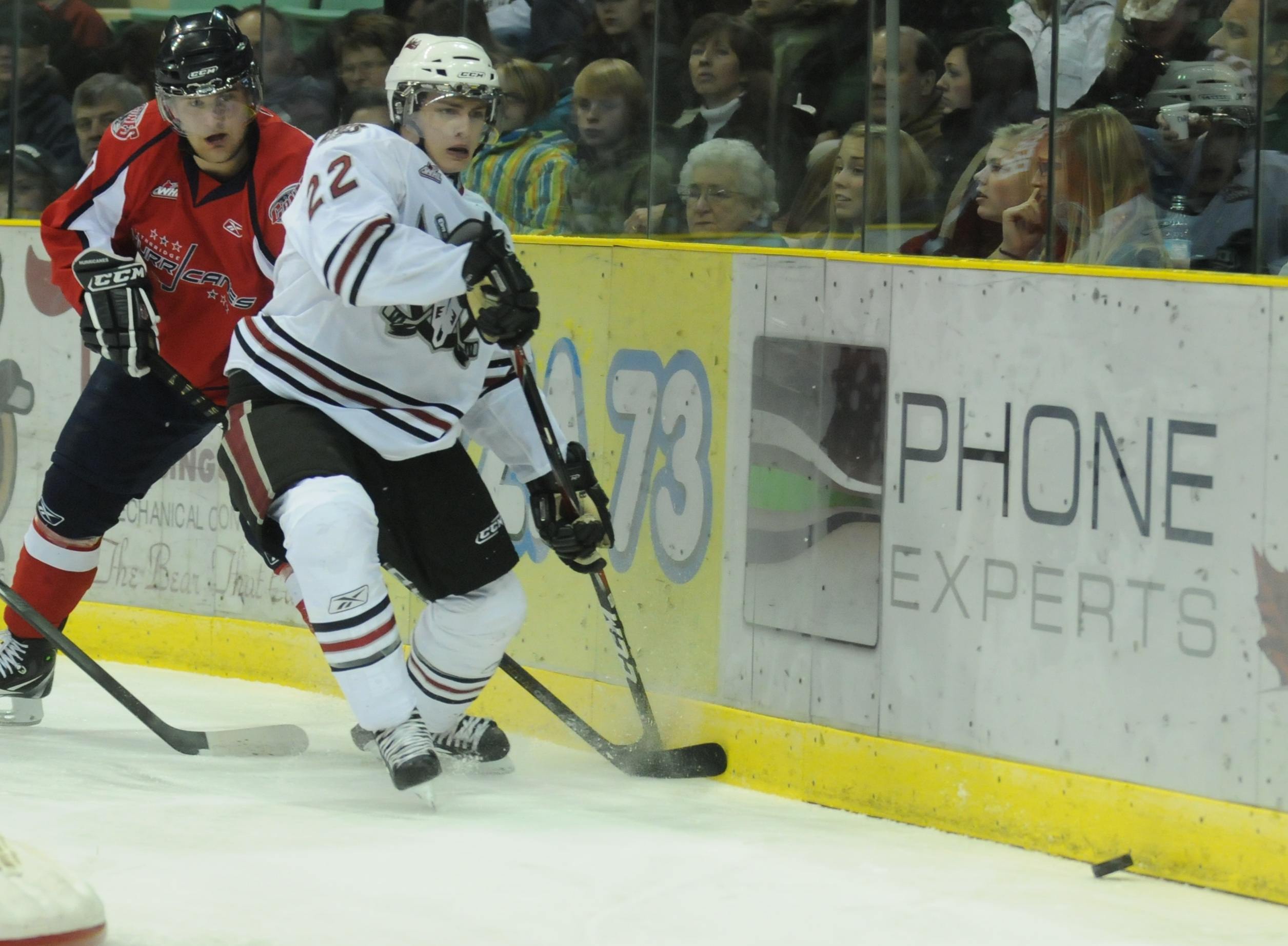 LAST GAME- The last game of 2010 and the Rebels come out winning with a 5-0 win against the Lethbridge Hurricanes. The Rebels will be in Saskatoon on Jan. 1 as they go up against the Blades.