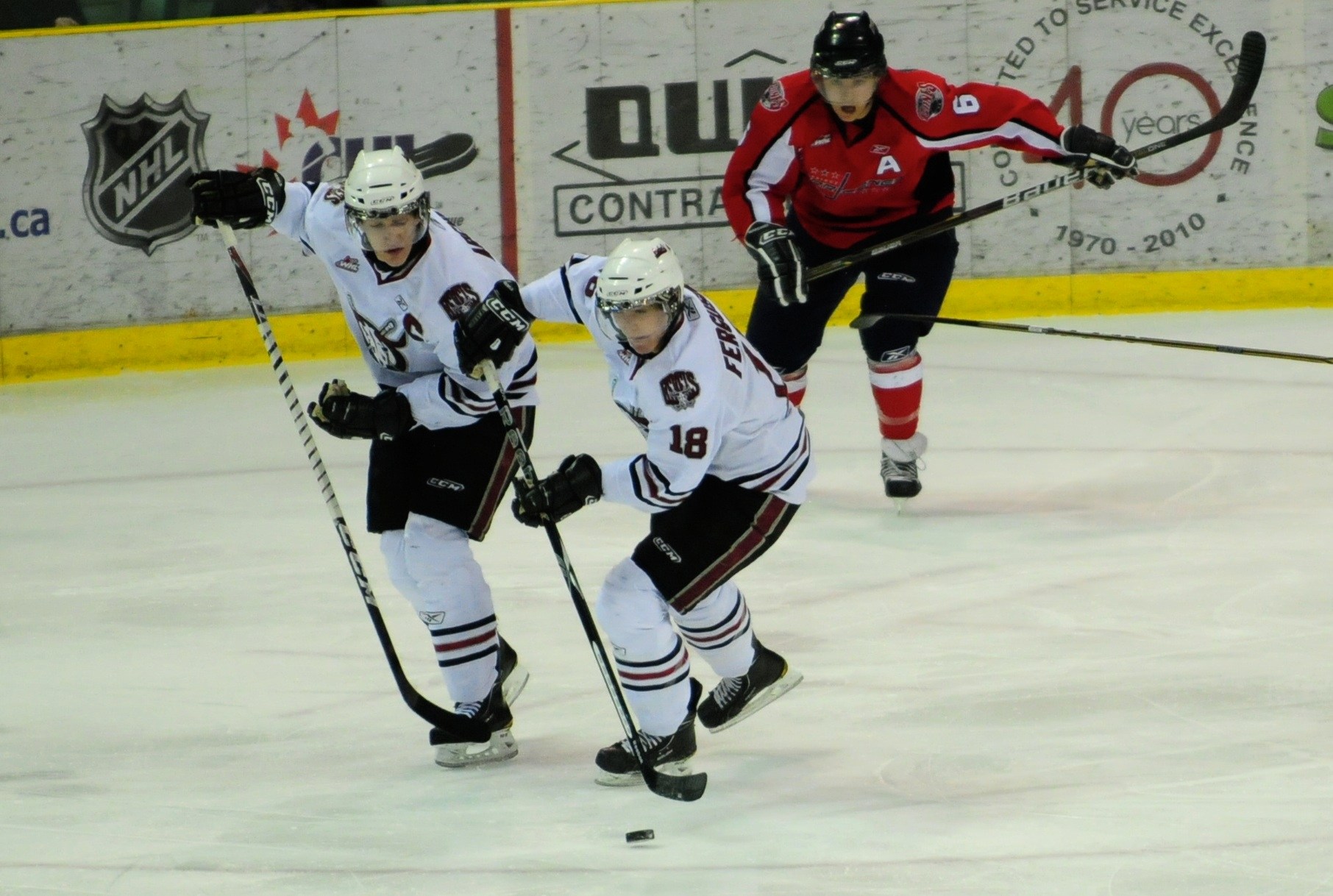 ANOTHER WIN- The Rebels took down the Lethbridge Hurricanes Friday night with a 2-1 win. The Rebels go up against Kamloops in the Centrium Saturday night. The puck drops at 7:30 p.m.