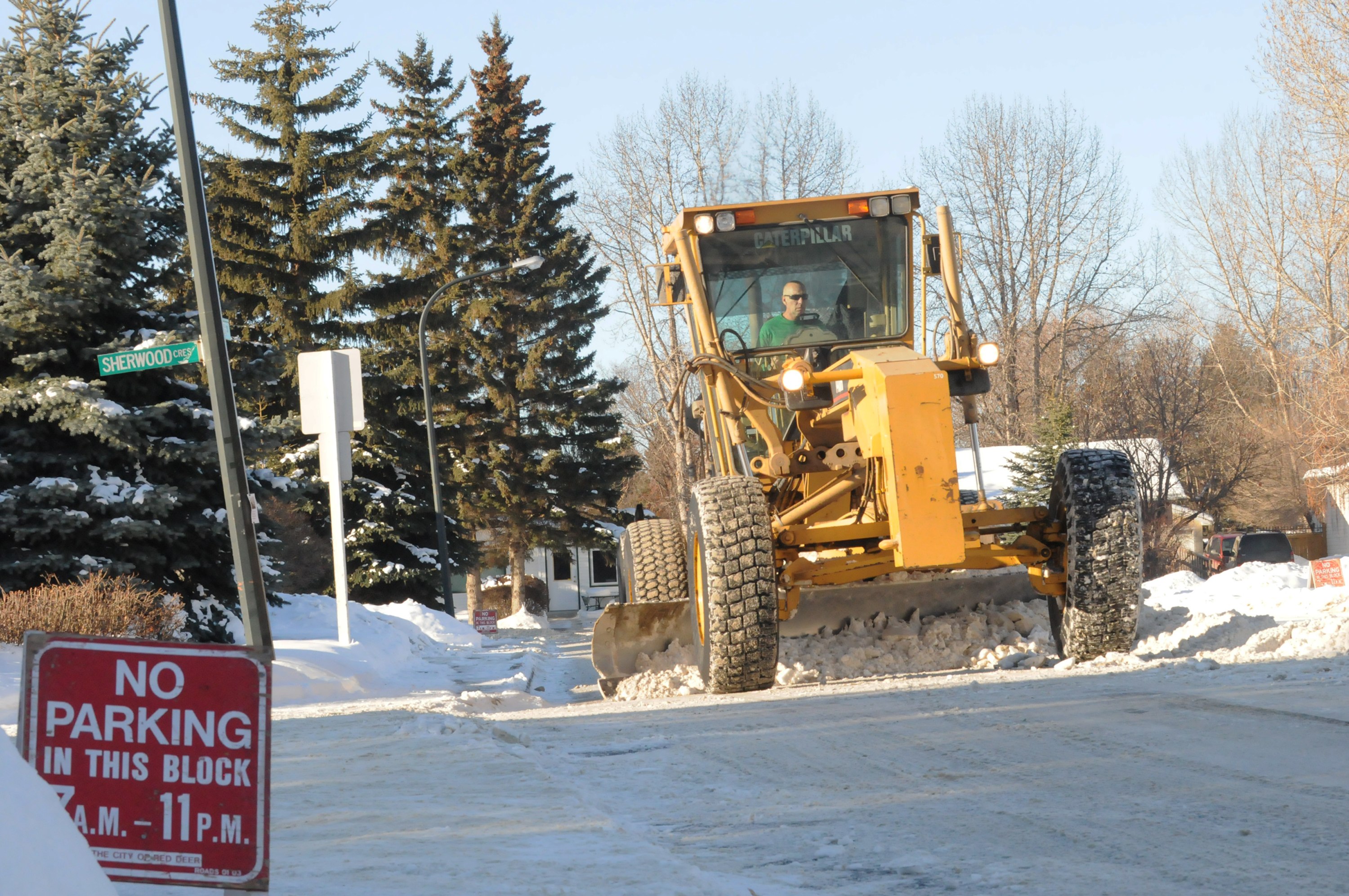CLEARING THE WAY- City snow removal crews are set to clear up residential streets starting this weekend. City council has also created a Snow and Ice Control Reserve to provide contingency funding for heavy snowfalls.