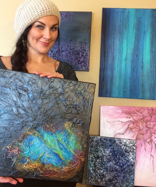 DAZZLING - Local artist Carina Moran has been a life-long creator