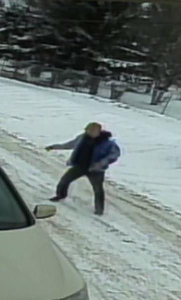 SUSPECT - RCMP are searching for a man who allegedly pushed an 82-year-old woman to the ground before stealing her car earlier this week.