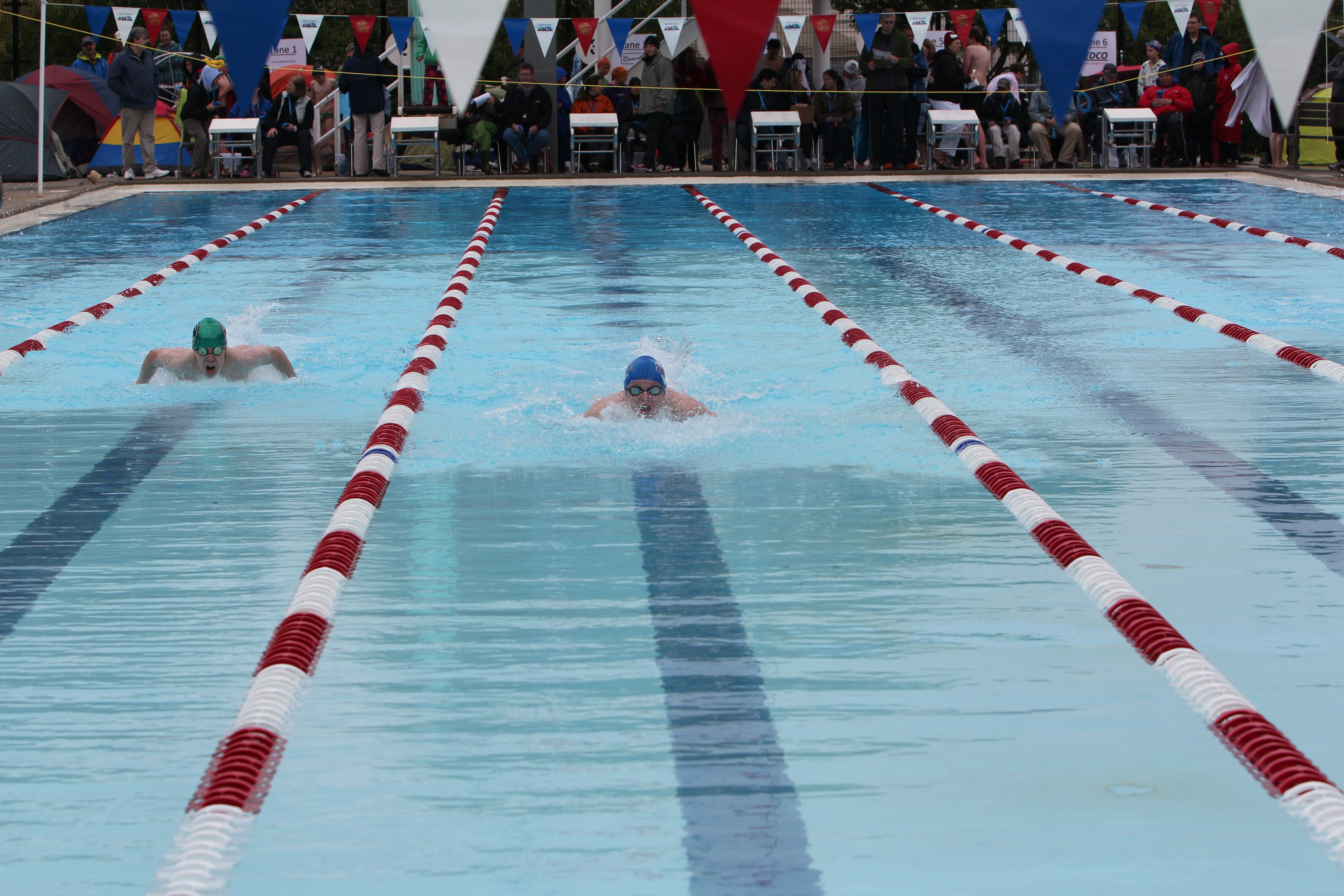 BUTTERFLY STROKE- From left