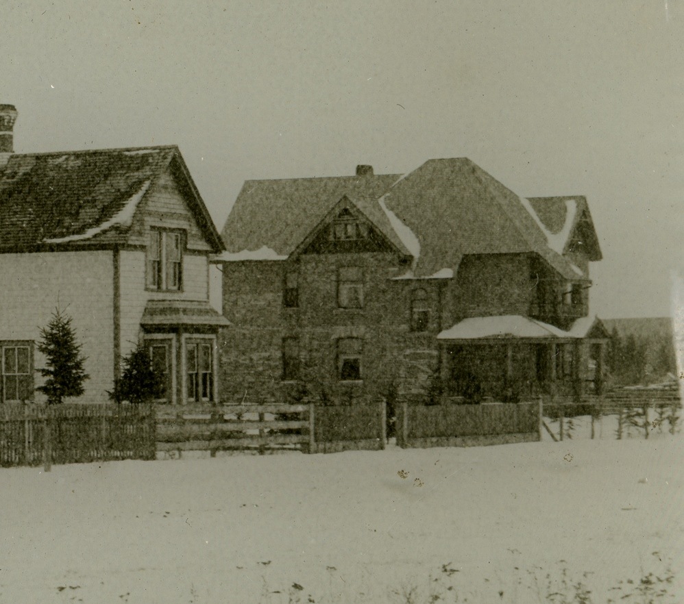 HOME FOR THE HOLIDAYS - The large brick Brumpton house on MacLeod (54) St.