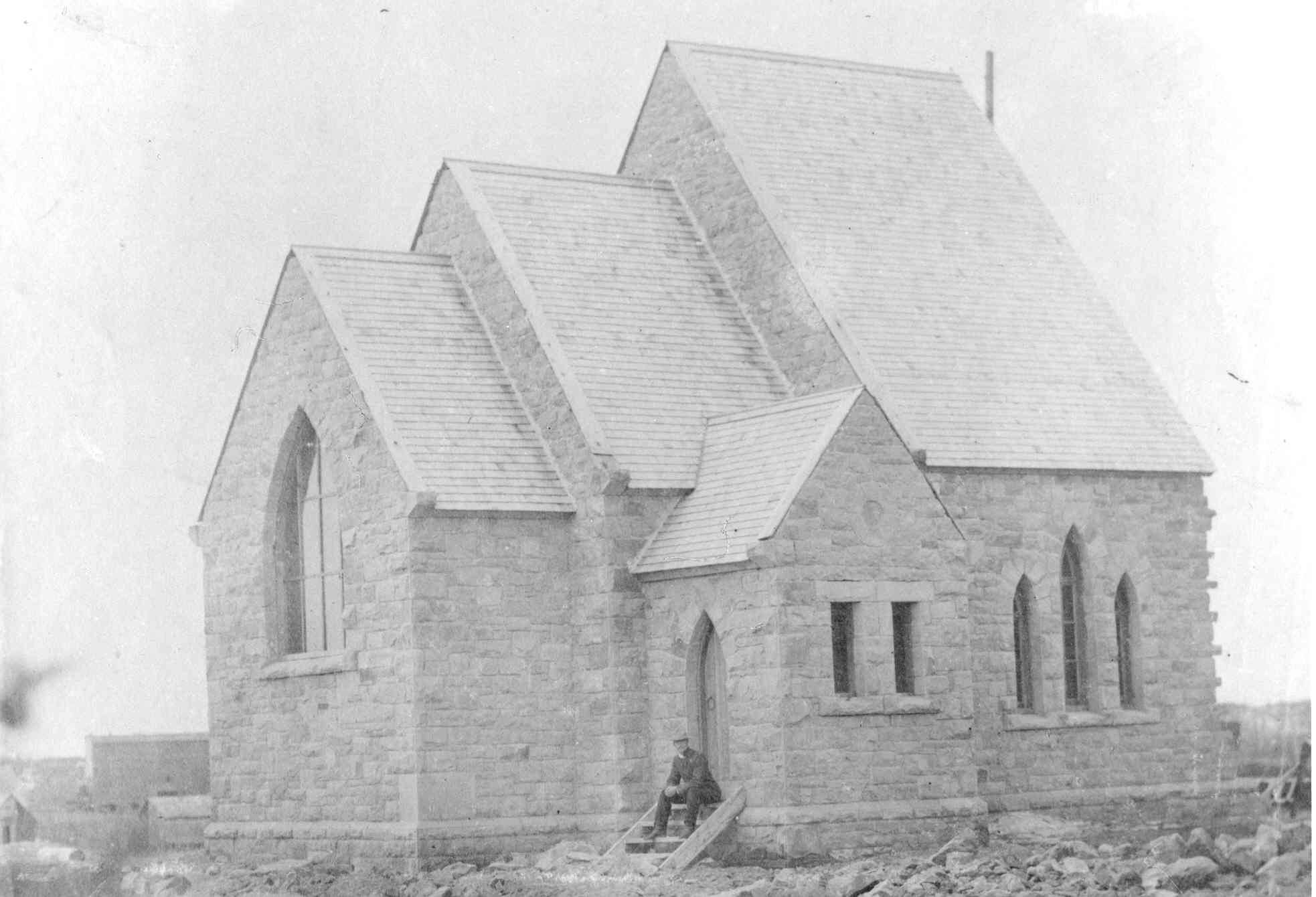 BUILDING FAITH - St. Luke’s Anglican Church under construction