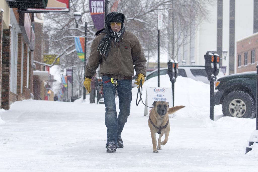 Braving the weather Red Deer Express