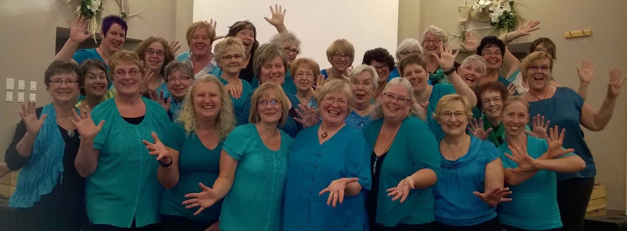 BEAUTIFUL MUSIC - Members of the Hearts of Harmony a cappella choir are encouraging new members to join.