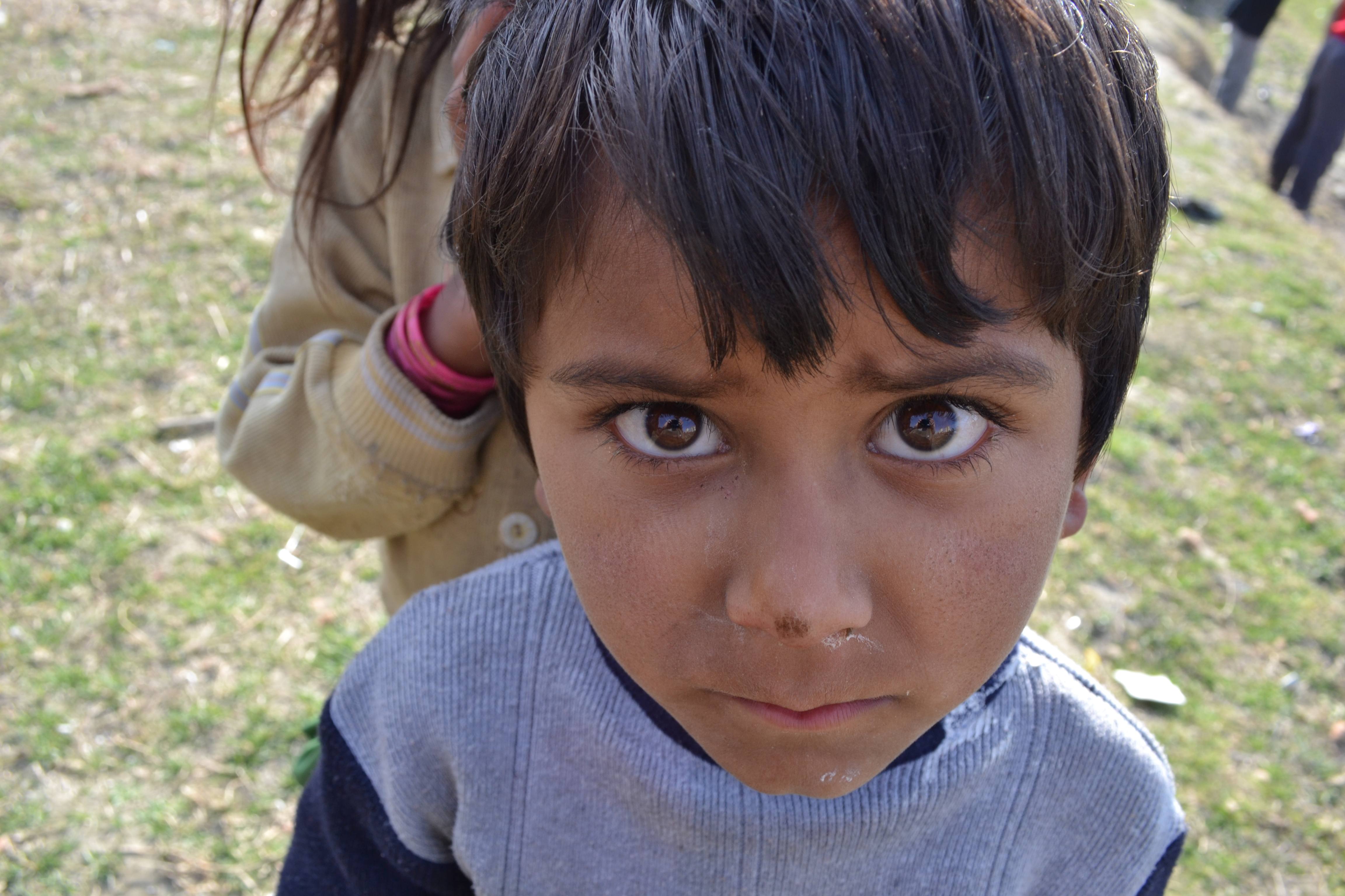 SECURITY- Pictured here is a girl currently living in the HORAC Orphanage in Nepal. Red Deer resident Kelli Gustafson is working at the facility this spring.