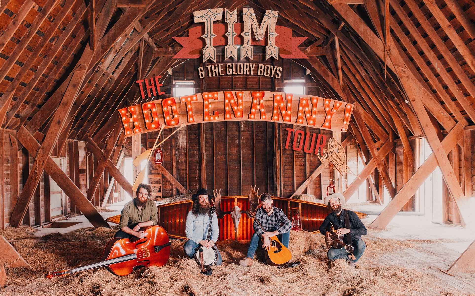 HOOTENANNY - Tim Neufeld & the Glory Boys present The Hootenanny! Tour featuring Ryan McAllister on Sept. 24th at CrossRoads Church.