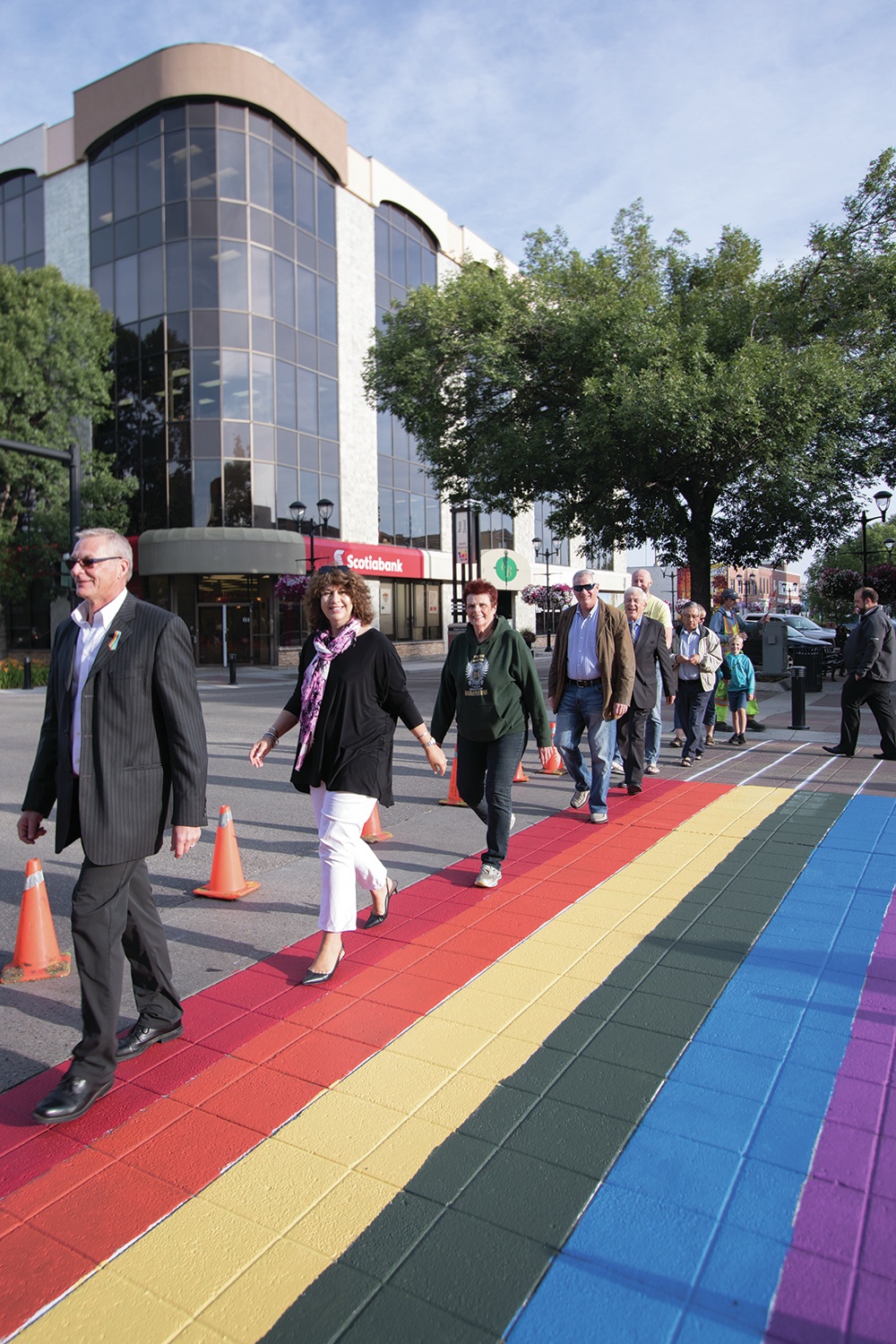 PROUD PAINT - Several City council members