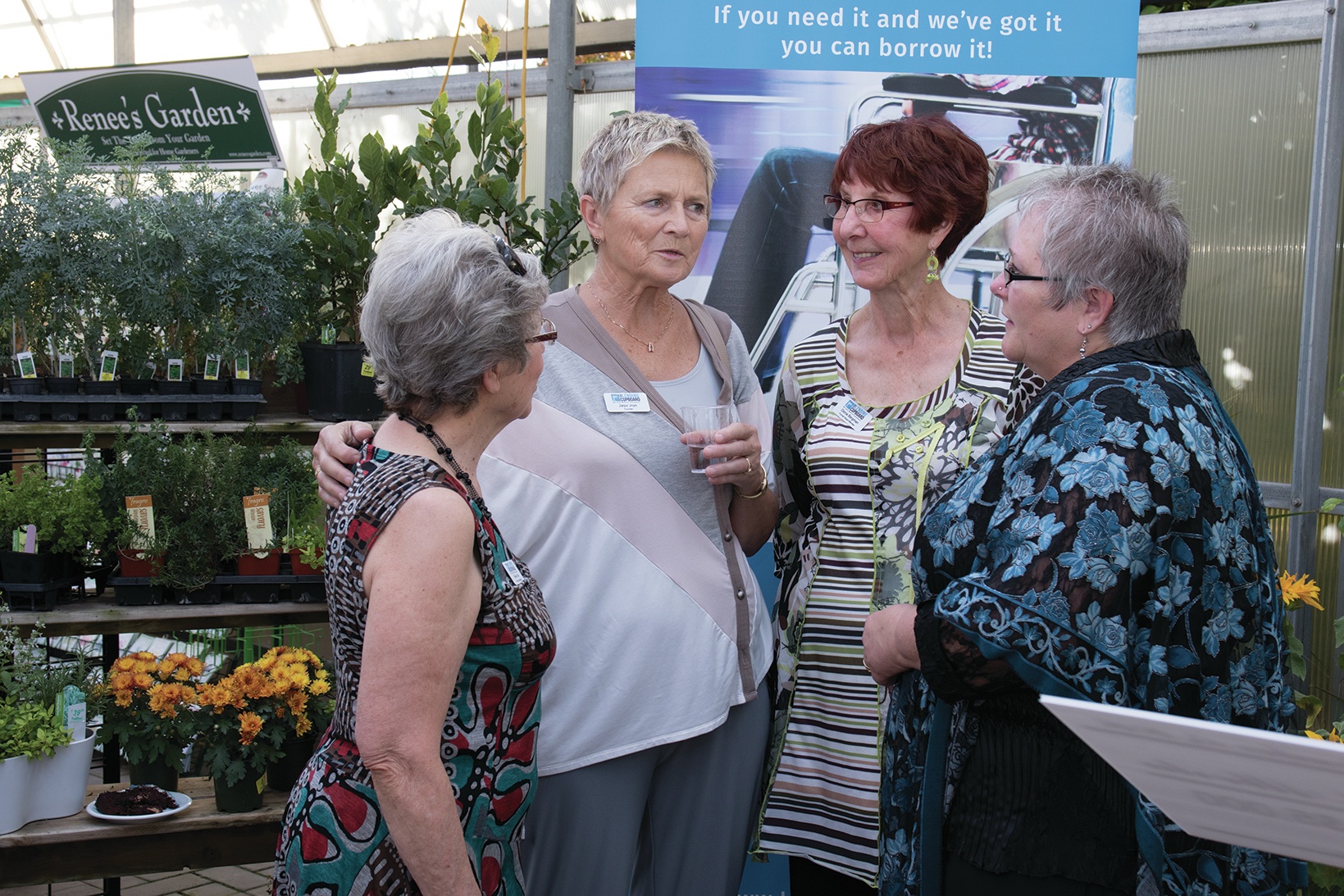 CELEBRATION - Pictured from left are Eileen Cole