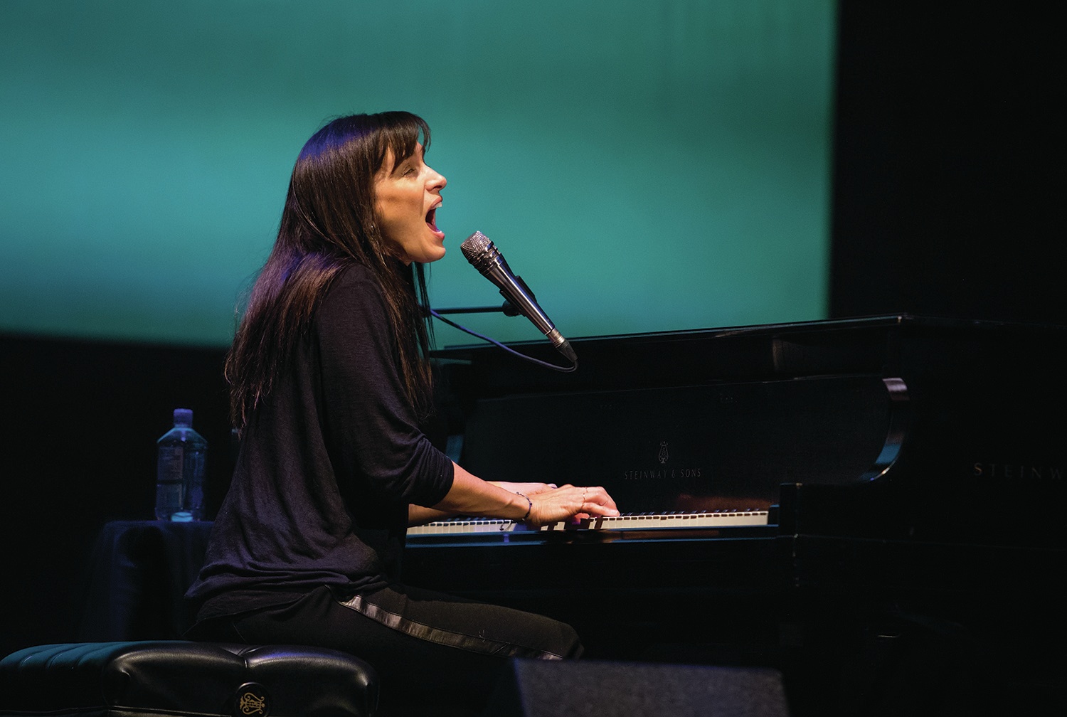TRUE TALENT - Chantal Kreviazuk performed at the Red Deer College Arts Centre on Monday to a sold out crowd. The Canadian singer-songwriter is on her first tour in seven years and was performing songs from her new album