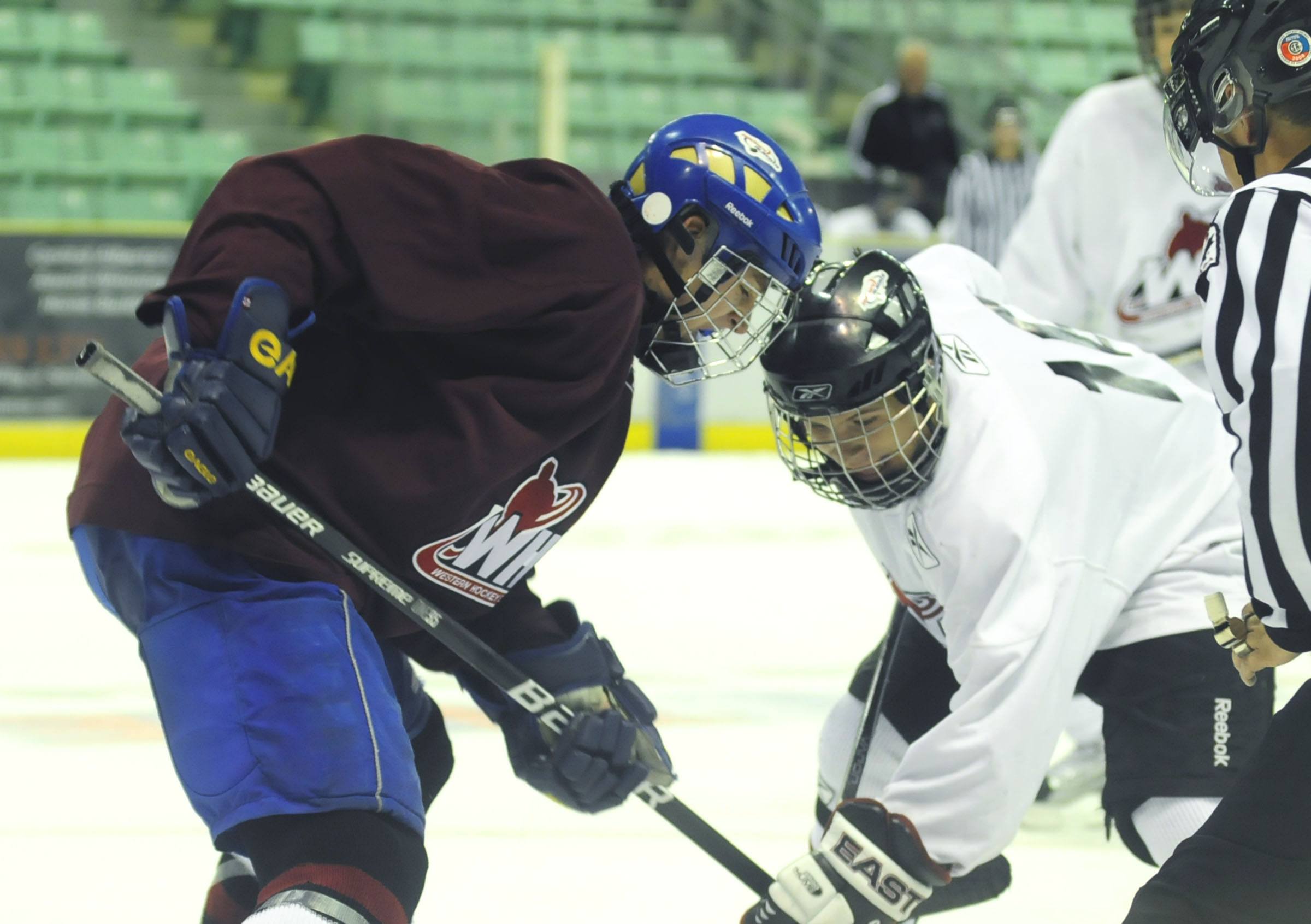 FACE OFF- Spencer Kryczka of Calgary