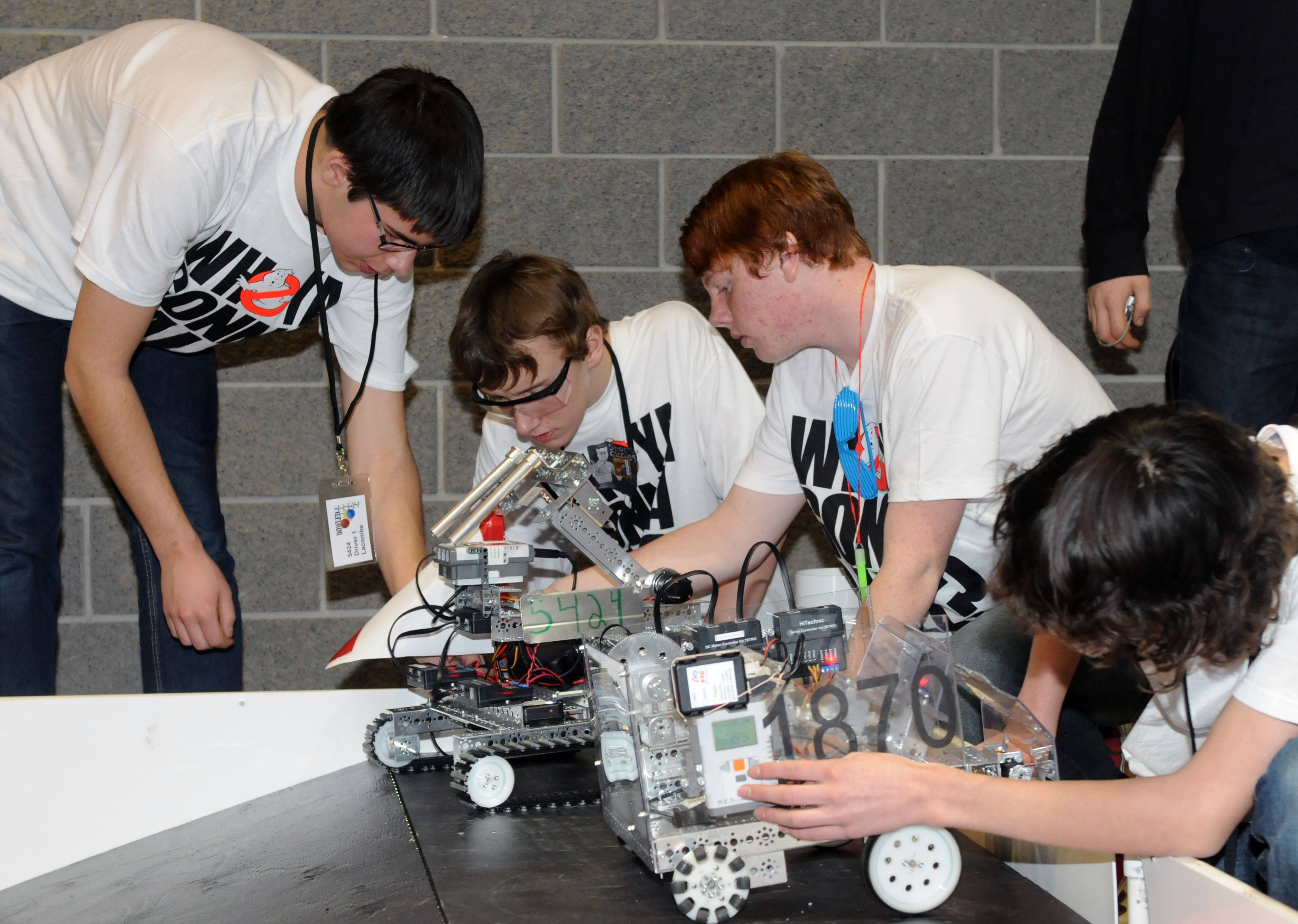 CHALLENGING BATTLES- The fifth annual Alberta Robotics Championships were held this past weekend at Red Deer College with many teams showing off their engineering skills.