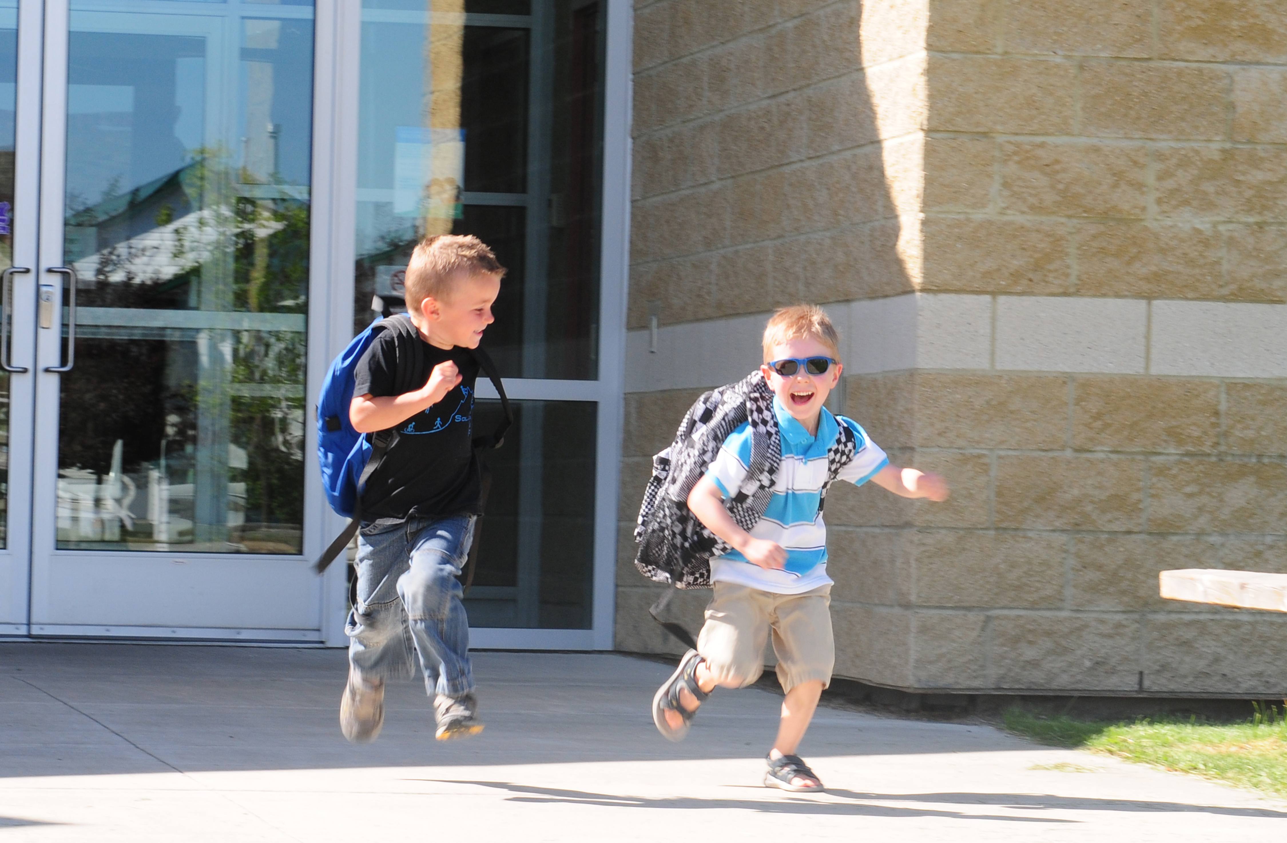 FIRST DAY EXCITEMENT- Liam Boorman