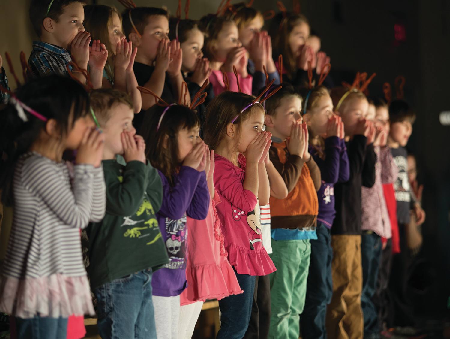 SING LOUD - Students at St. Teresa of Avila School performed in their annual Christmas concert this past week.